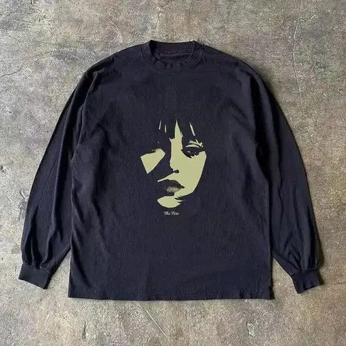 VIBE Mibuki x Kase Face print black casual cotton tee Size US L / EU 52-54 / 3 - 5 Thumbnail