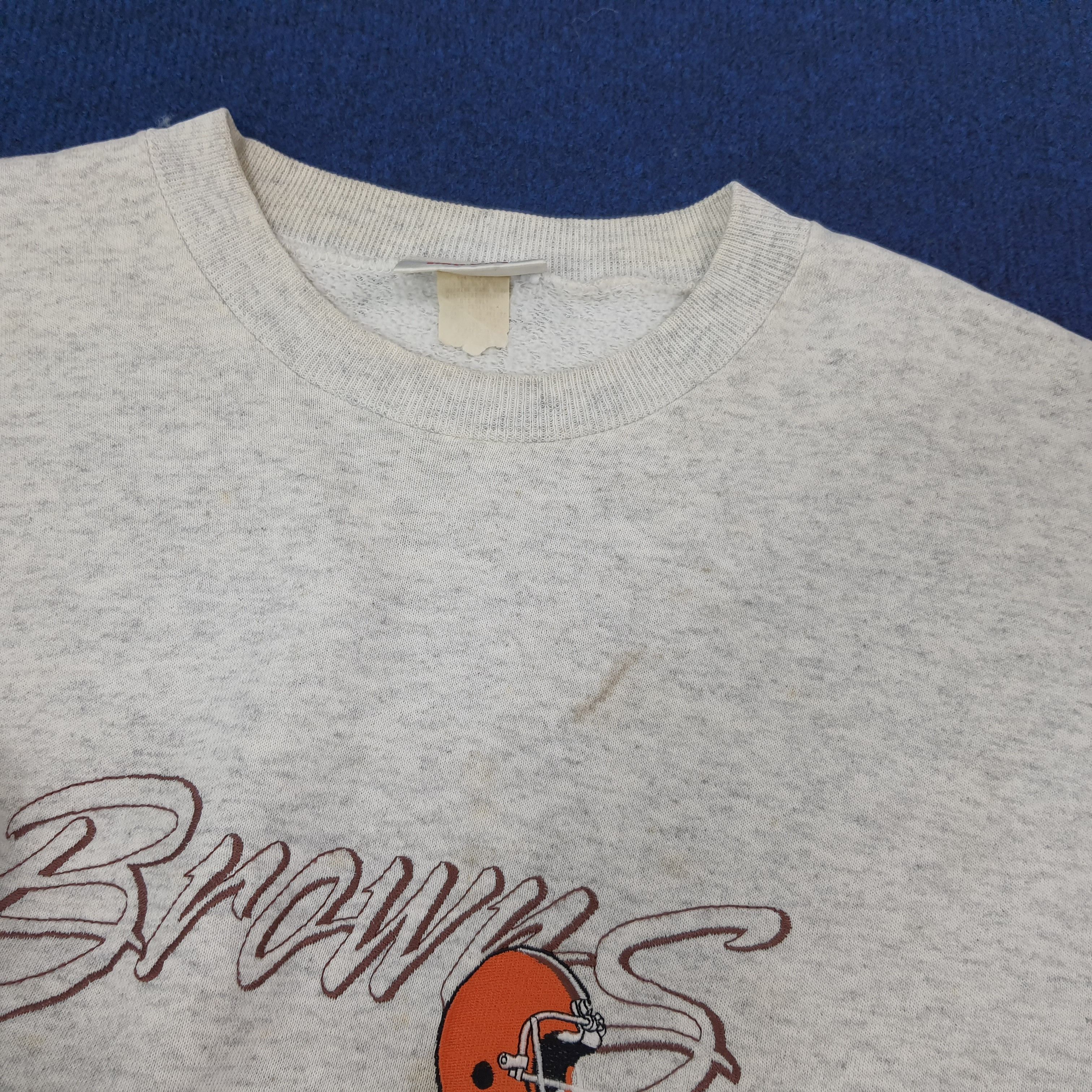 Antigua Vintage Cleveland Browns NFL Team Sweatshirt C273N25 Size US L / EU 52-54 / 3 - 10 Thumbnail