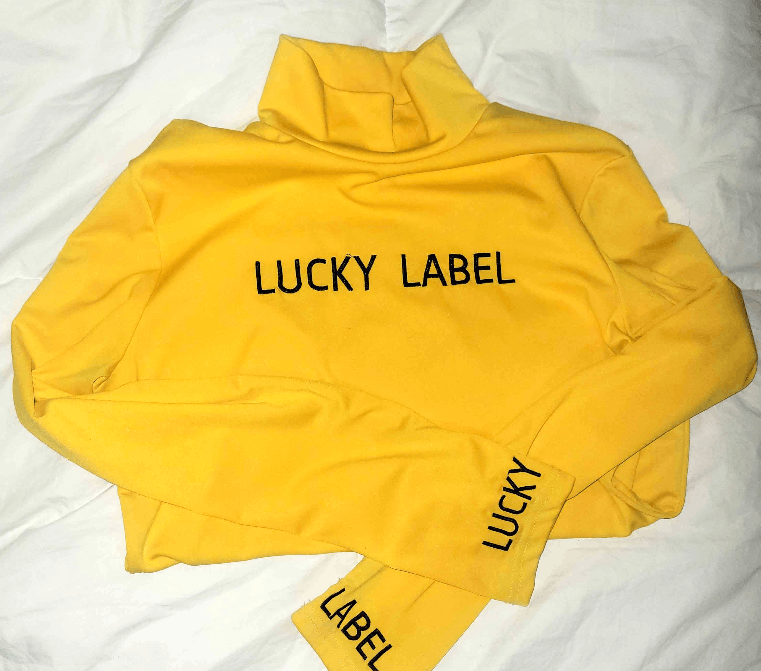 Other Lucky Label Yellow Turtleneck Longsleeve Shirt Size US M / EU 48-50 / 2 - 2 Thumbnail