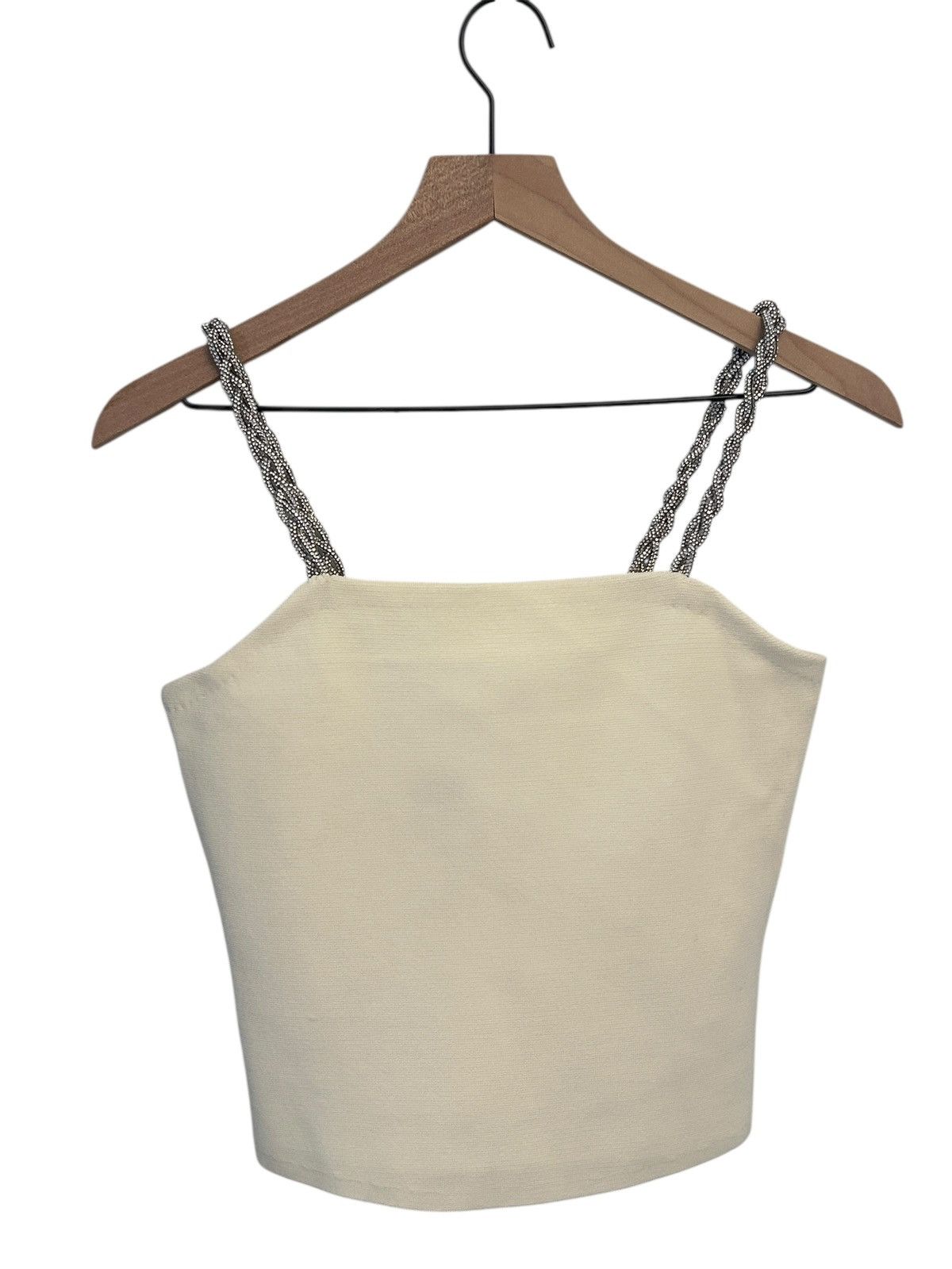 Camila Coelho Camila Coelho camisole embellished with braided straps M Size M / US 6-8 / IT 42-44 - 2 Thumbnail