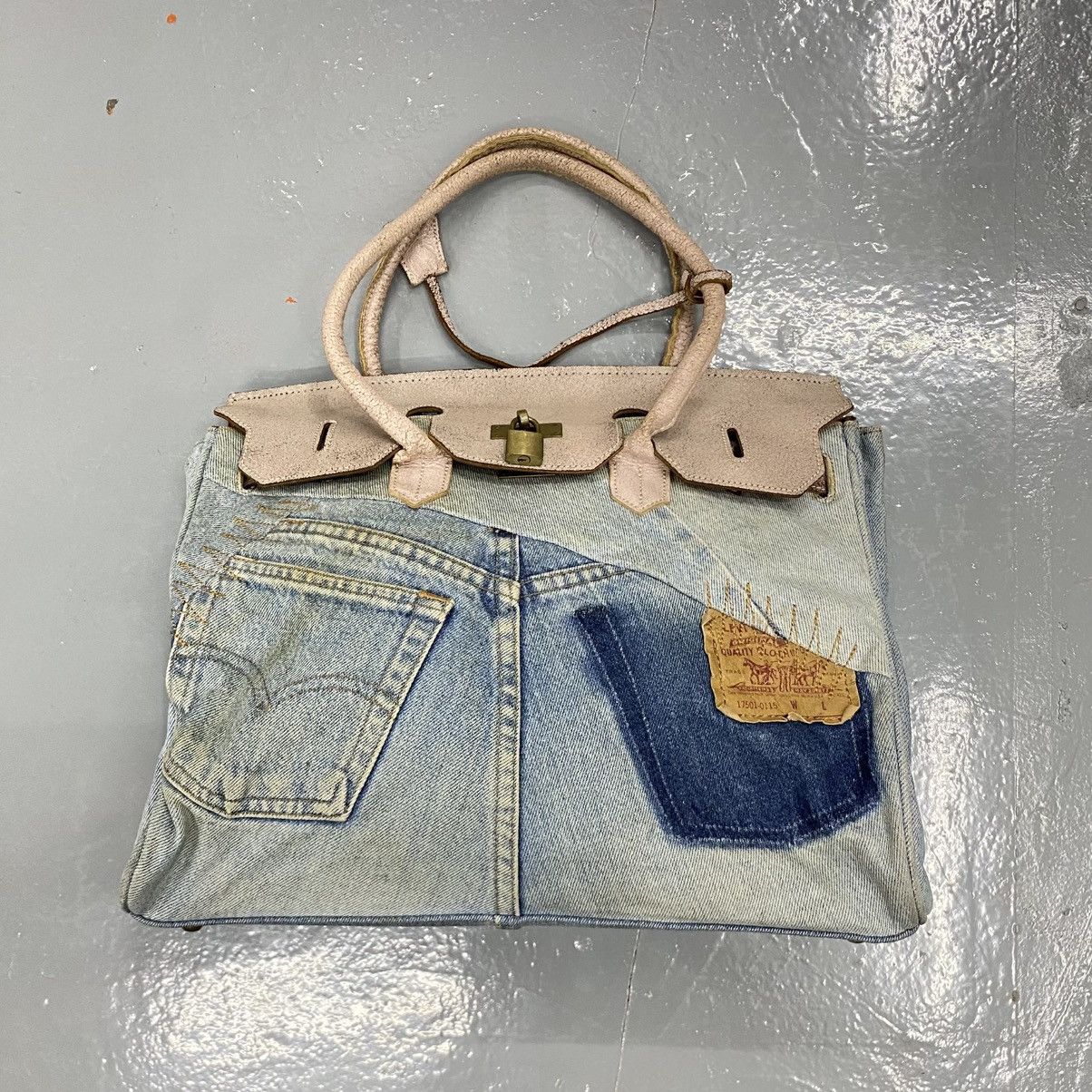 If Six Was Nine Vintage Rare LgB If Six Was Nine Denim Handbag Archive Punk Size ONE SIZE - 1 Thumbnail
