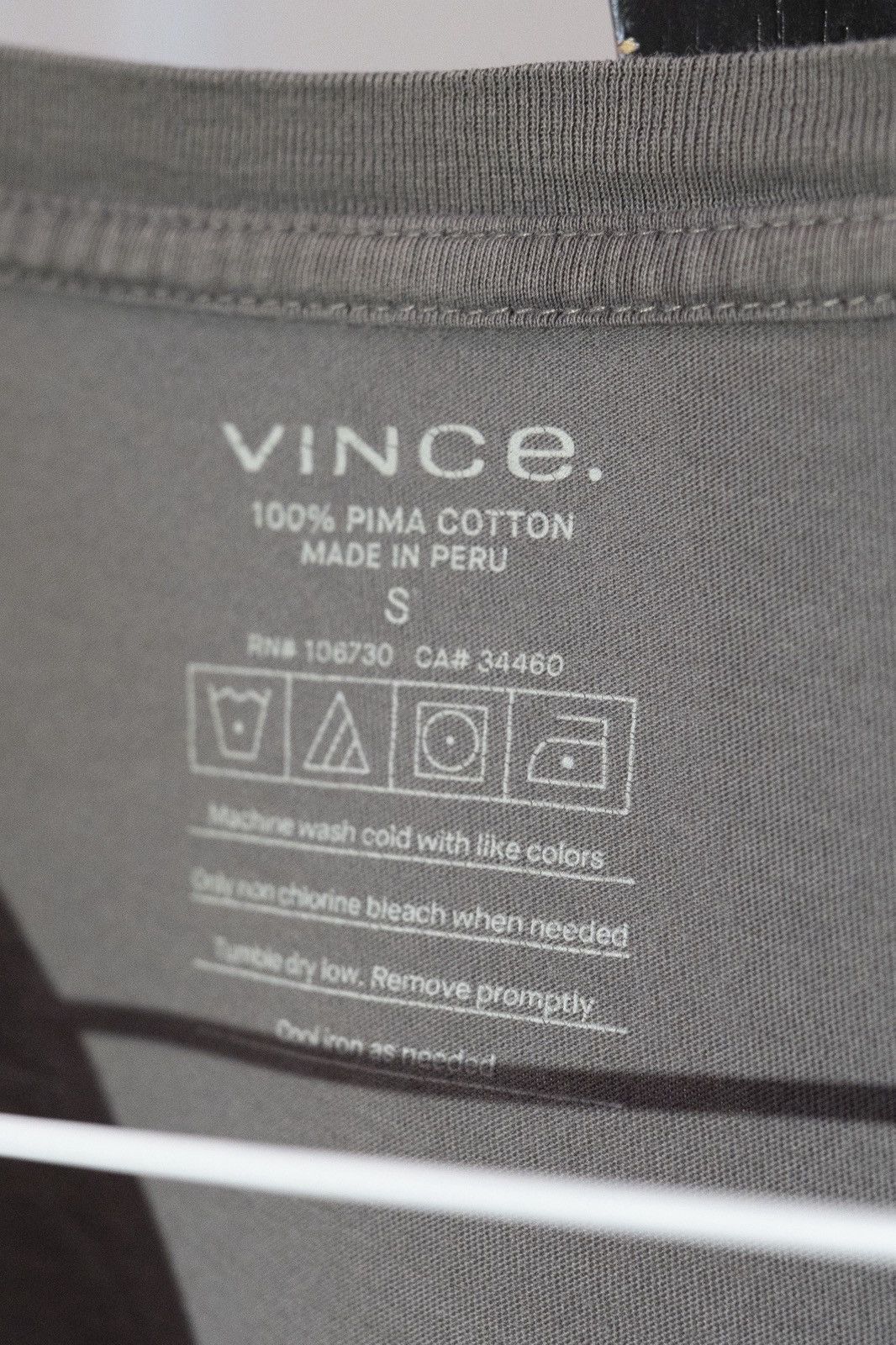 Vince Vince 100% Pima Cotton Tee Size US S / EU 44-46 / 1 - 2 Thumbnail