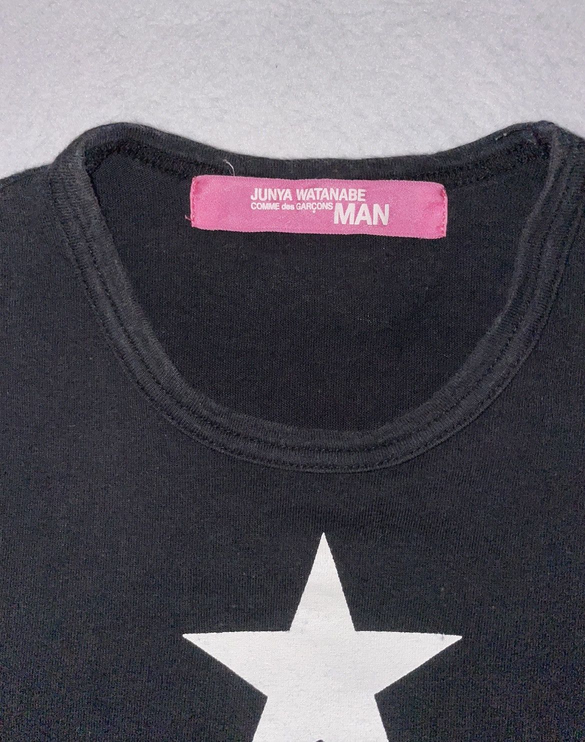 2002 junya watanabe stars tee archive tee