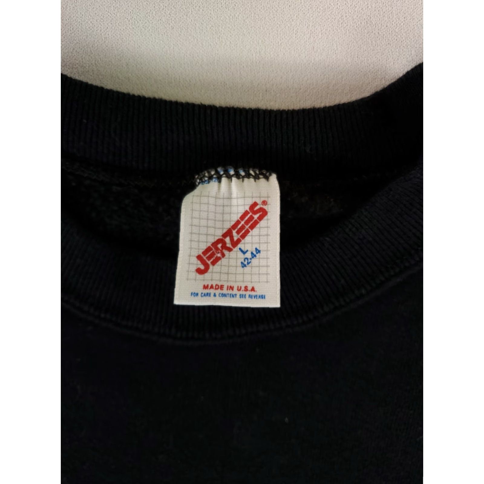 Jerzees **VTG JERZEES 90s Mens Long Sleeve Black Sweatshirt** User: VTG JERZEES 90s Mens Long Sleeve Black Sweatshirt Size US L / EU 52-54 / 3 - 2 Thumbnail