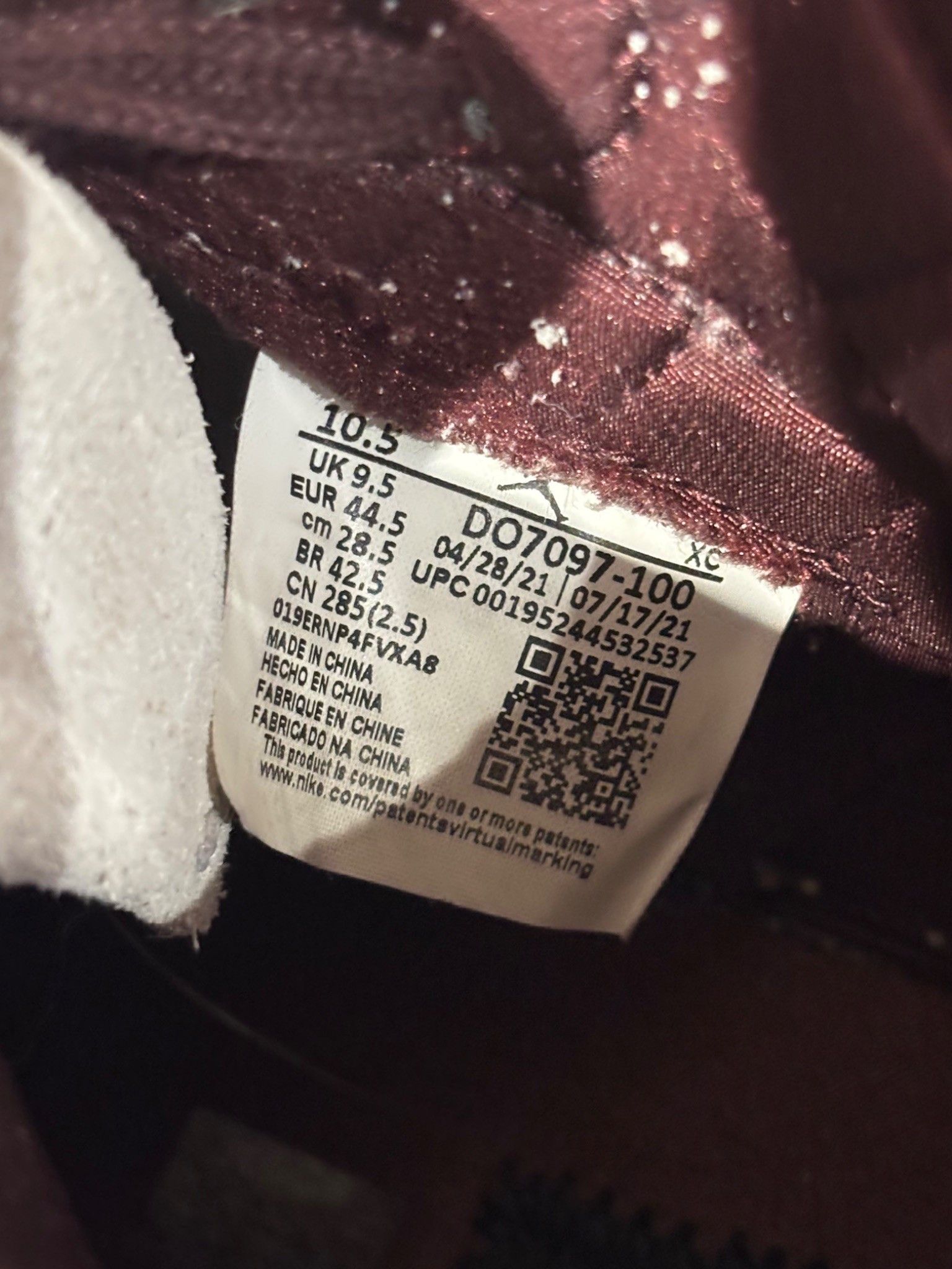 Jordan Brand Jordan 1 High OG A Ma Maniere Size US 10.5 / EU 43-44 - 8 Thumbnail