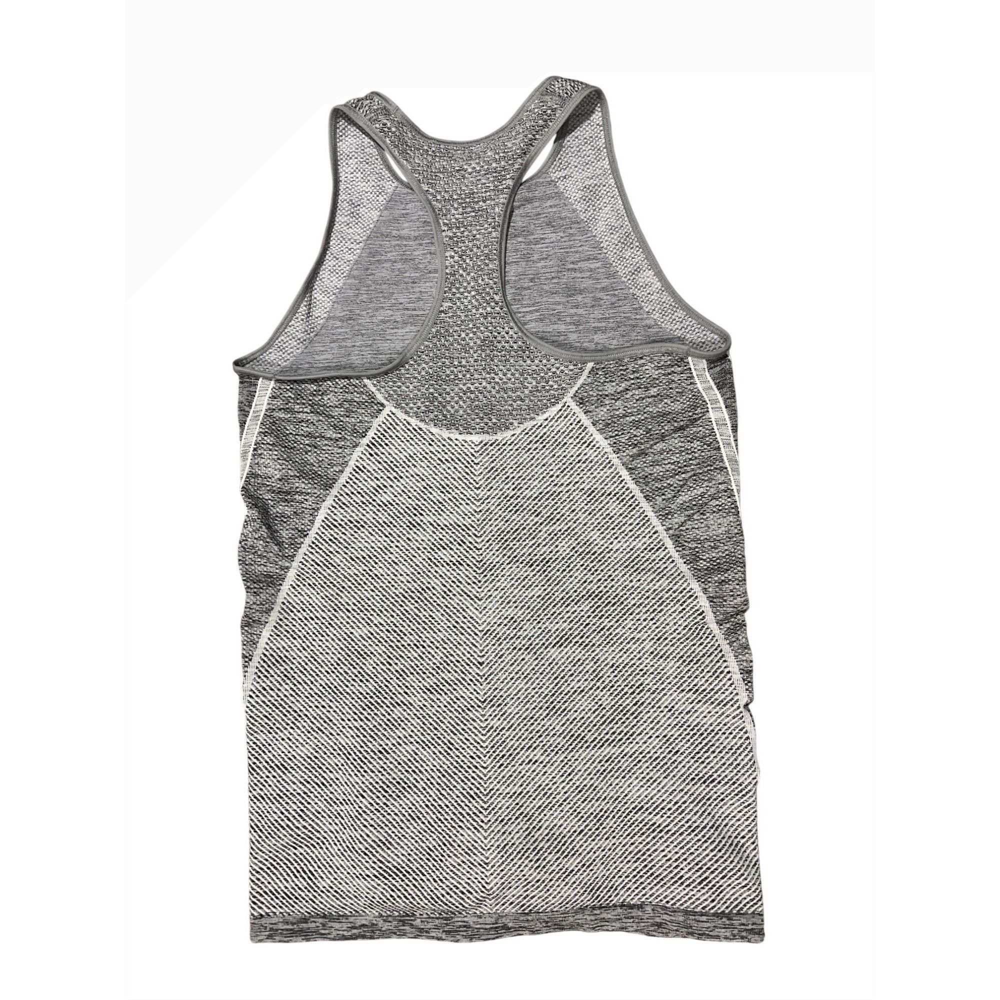 Athleta Athleta Women's Gray Racerback Athletic Tank Top S Size S / US 4 / IT 40 - 4 Thumbnail