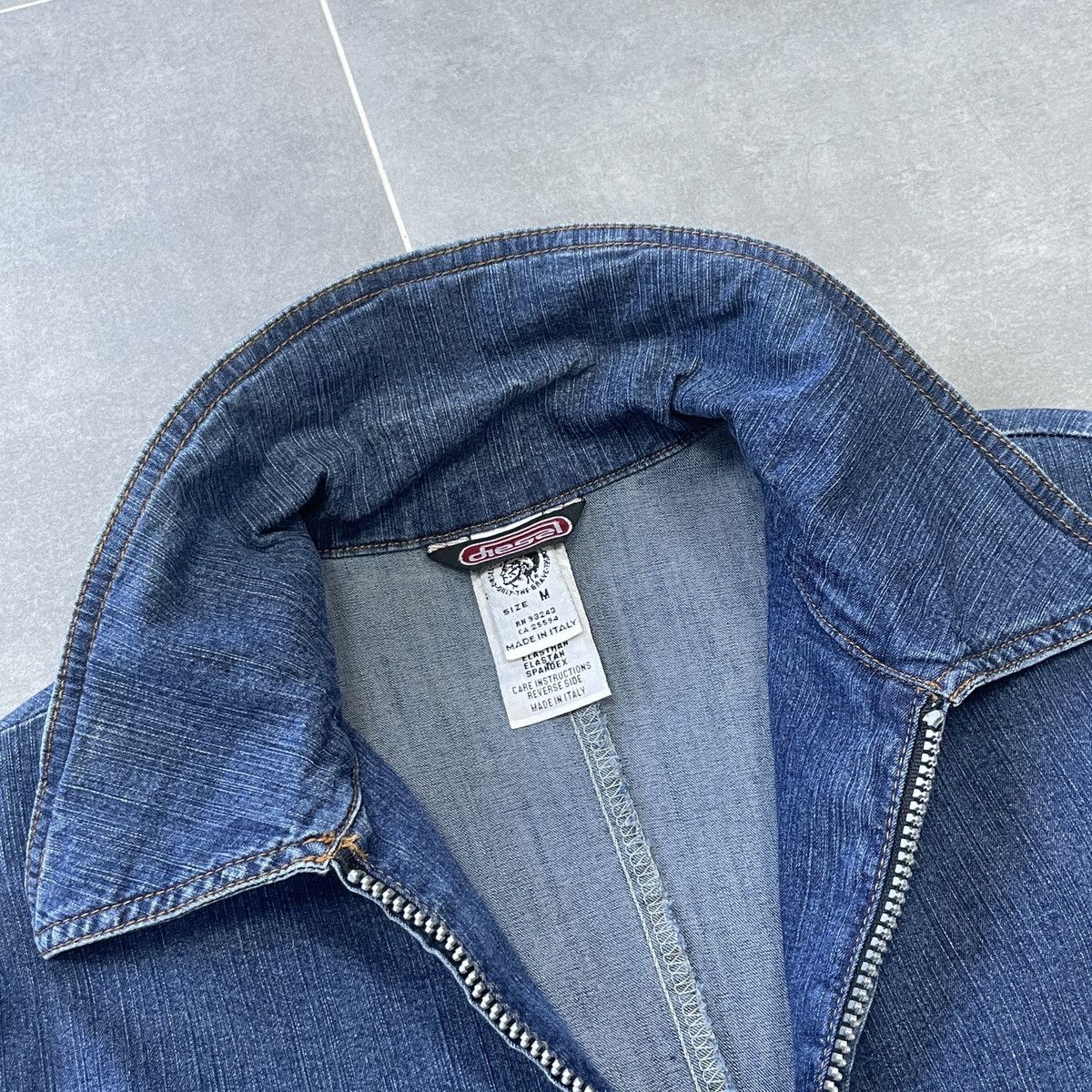Diesel Vintage Diesel Women Denim Jacket Size M Size M / US 6-8 / IT 42-44 - 11 Thumbnail