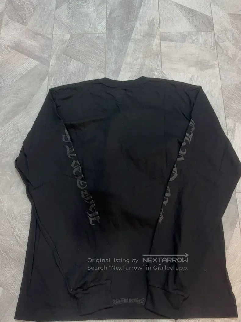 Chrome Hearts CHROME HEARTS Size XL Sanskrit long sleeves with black neck Size US XL / EU 56 / 4 - 4 Thumbnail