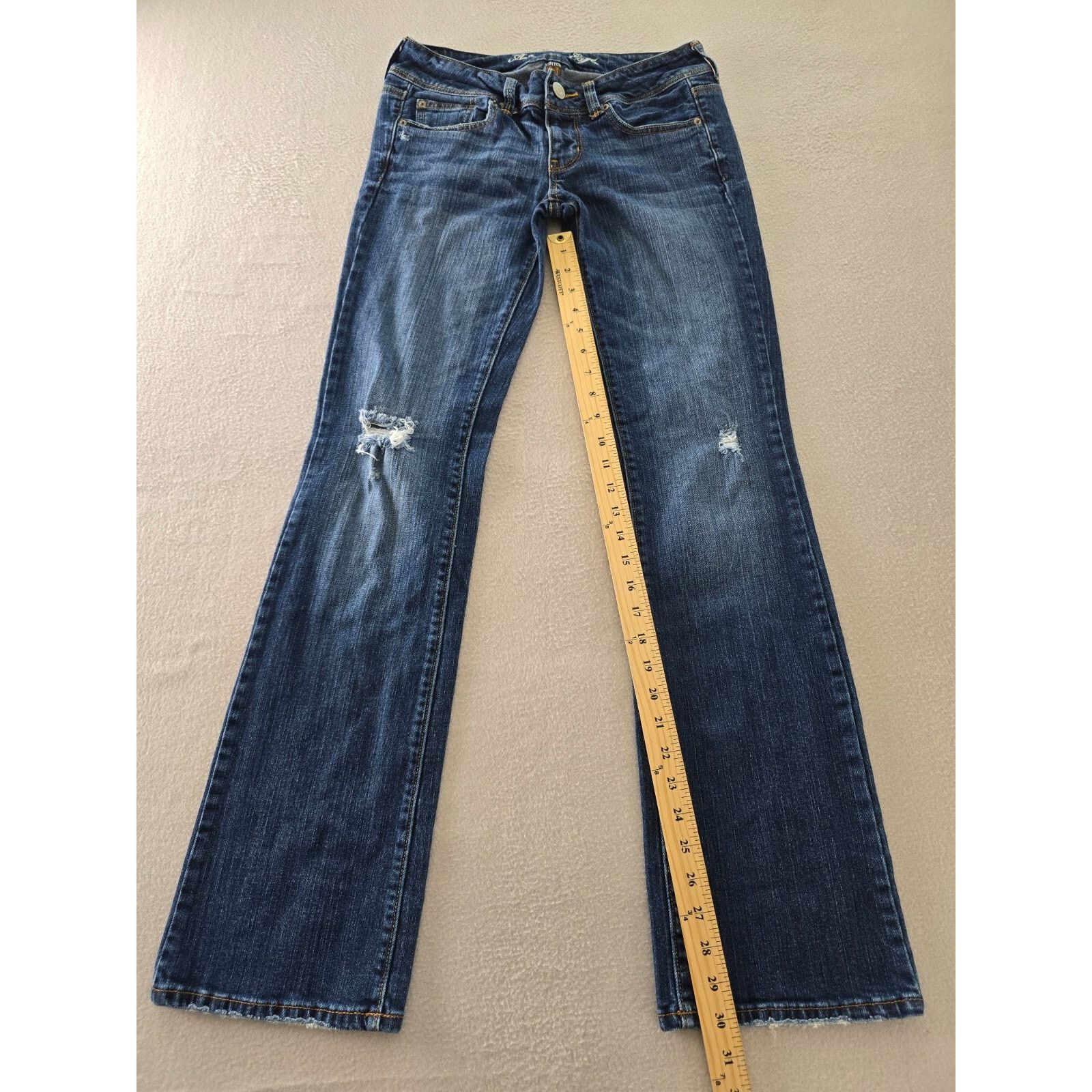 American Eagle Outfitters American Eagle Jeans Womens Size 6 Long Stretch Slim Boot Size 28" / US 6 / IT 42 - 4 Thumbnail