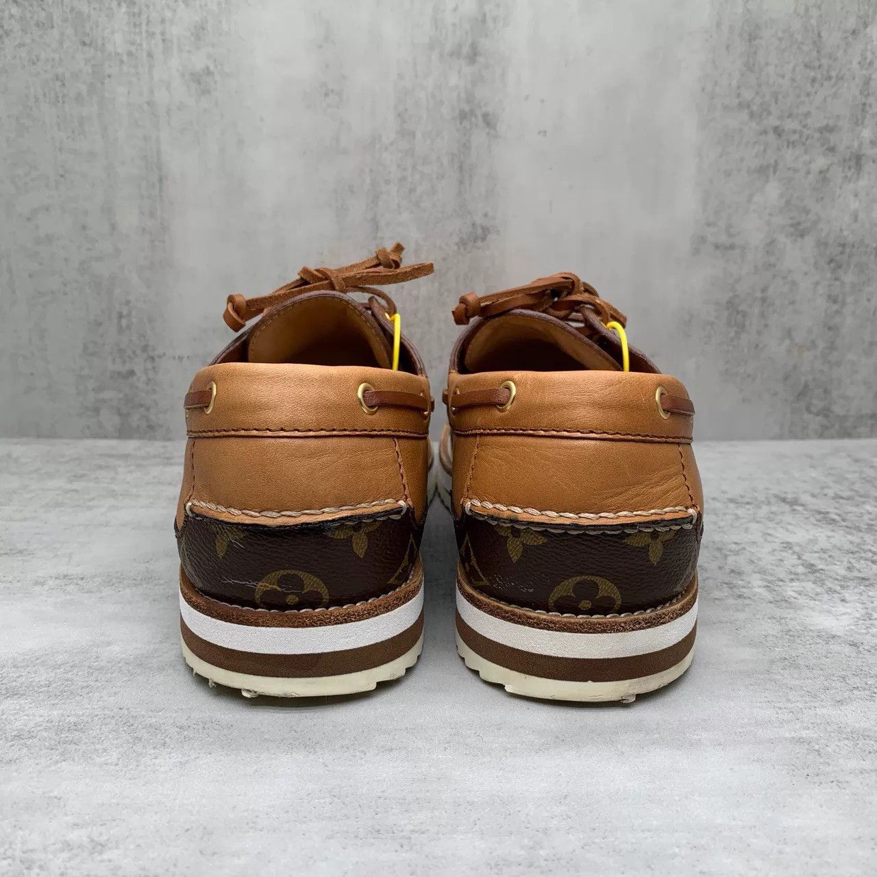 Louis Vuitton Lv Brown Slip-On Loafers 42 98 New 1680 Size US 9 / EU 42 - 5 Thumbnail