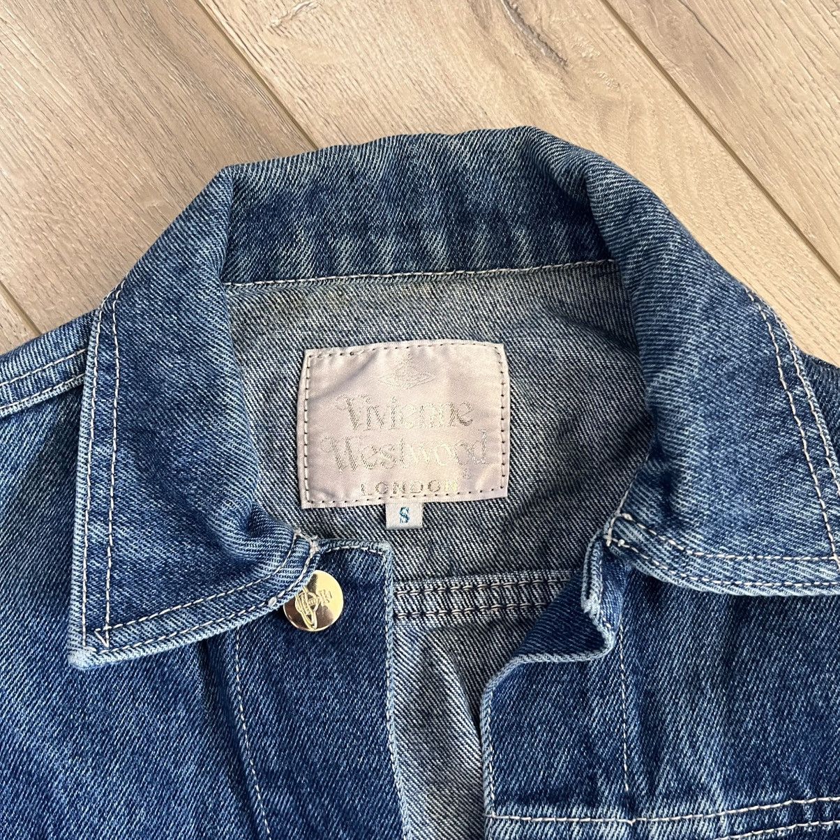 Vivienne Westwood Vivienne Westwood Gold Label Mainline Vintage Denim Jacket Size S / US 4 / IT 40 - 5 Thumbnail