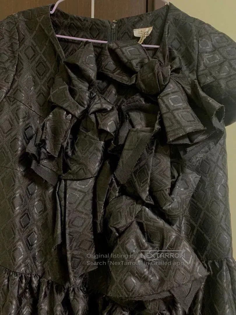 Comme des Garcons CDG Bow Accent Black Dress. Size US 36 / EU 52 - 2 Thumbnail