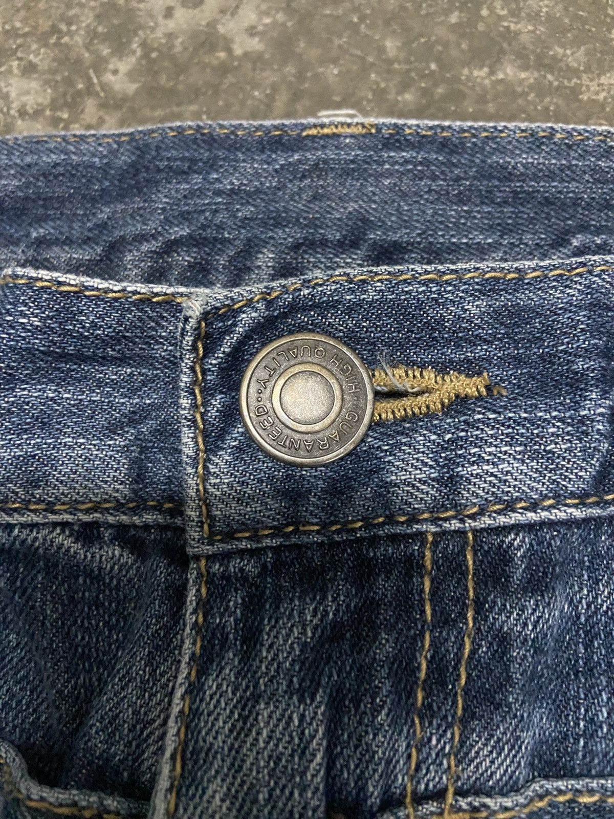 Japanese Brand Unbrand Double Waist Flare Jeans Size US 32 / EU 48 - 9 Thumbnail