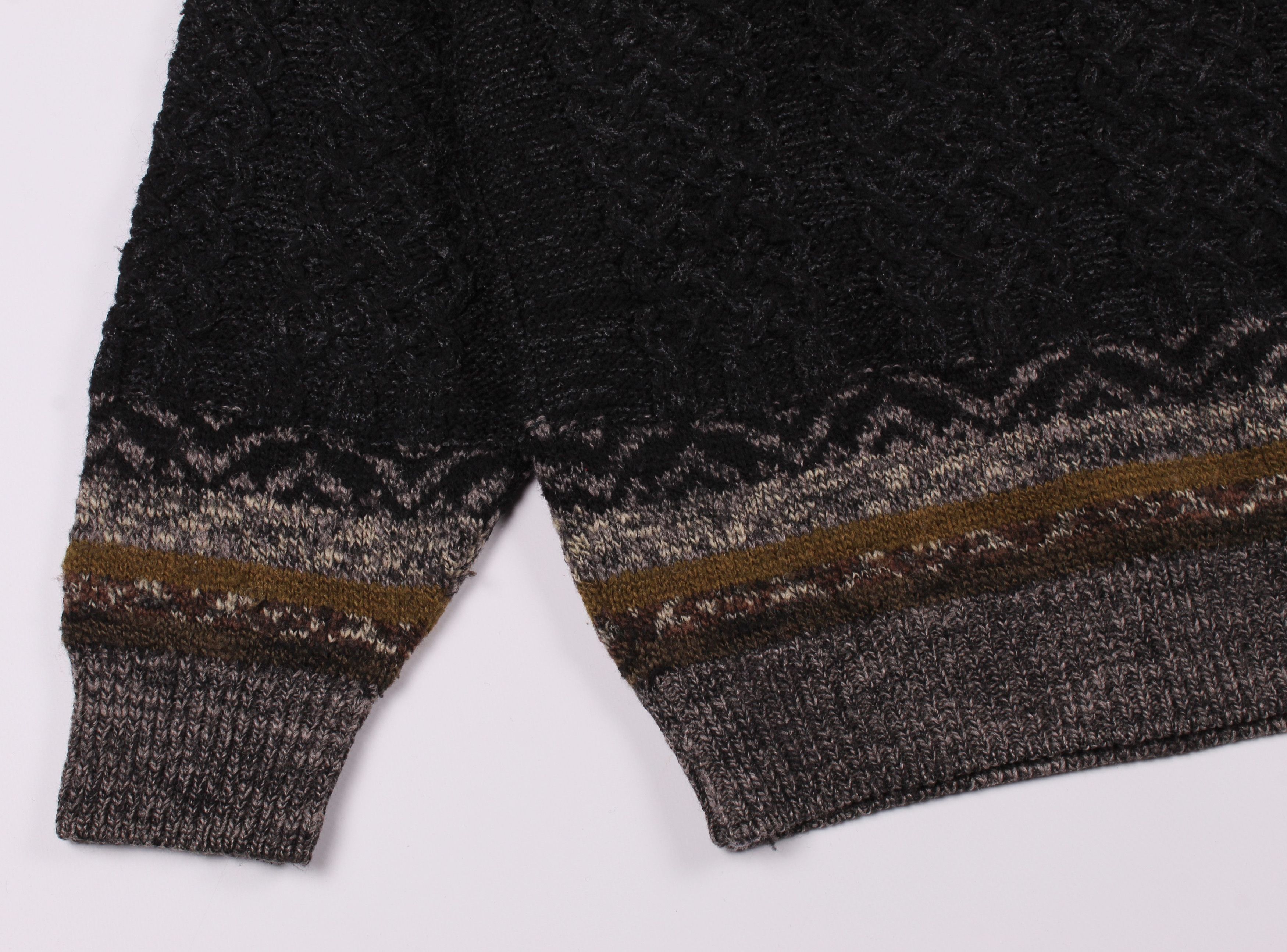 Vintage Vintage 80's Wool Blend Knit Sweater Jumper Size US L / EU 52-54 / 3 - 3 Thumbnail