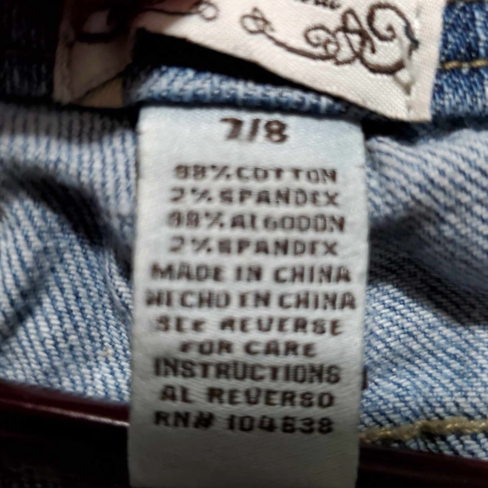 American Eagle Outfitters American Eagle Womens Capri Jeans 7/8 Stretch Color Blue Size 7/8 Jeans Womens Capris Size 28" / US 6 / IT 42 - 7 Thumbnail