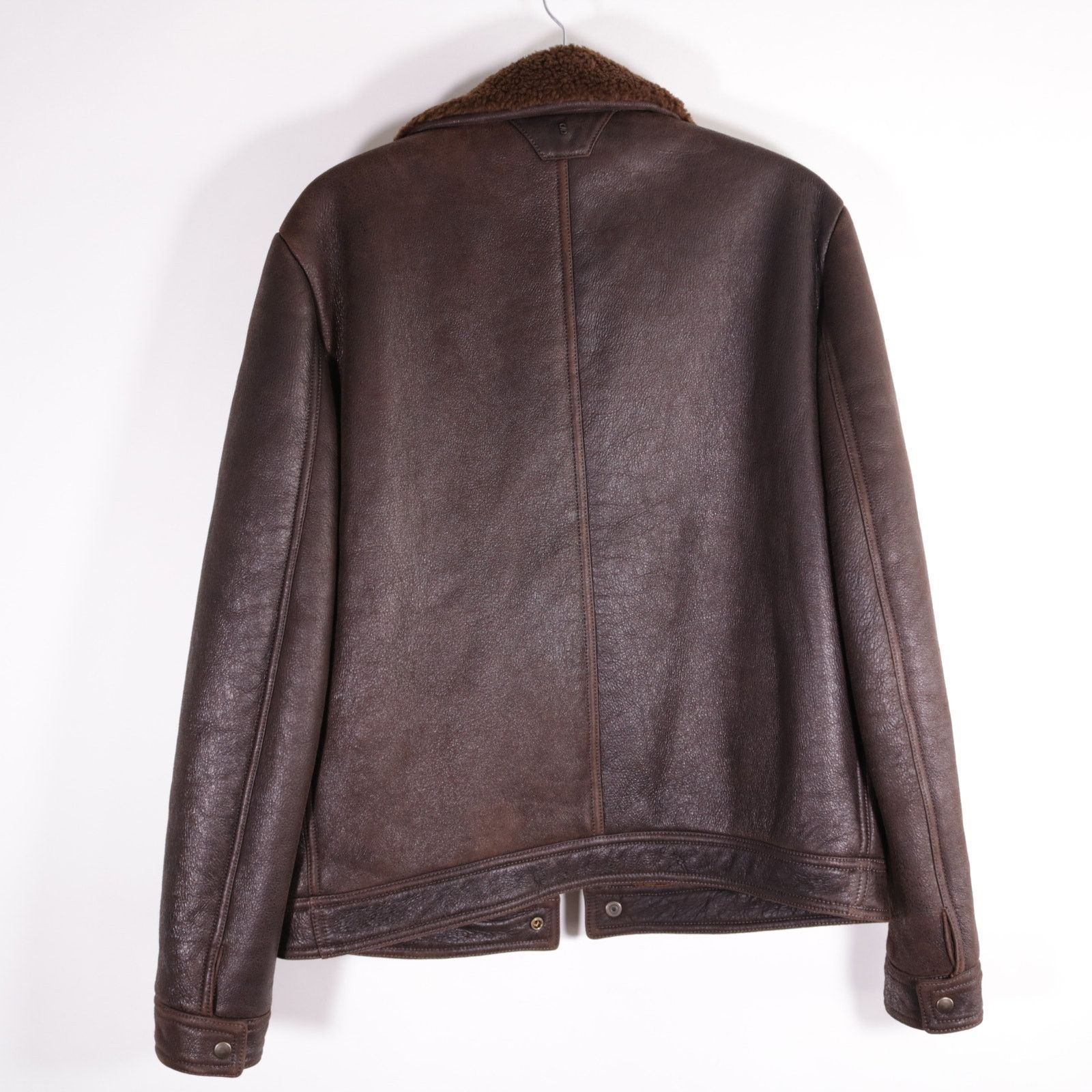 Salvatore Santoro Salvatore Santoro Leather Shearling Flight Jacket 48 New Size US M / EU 48-50 / 2 - 6 Thumbnail