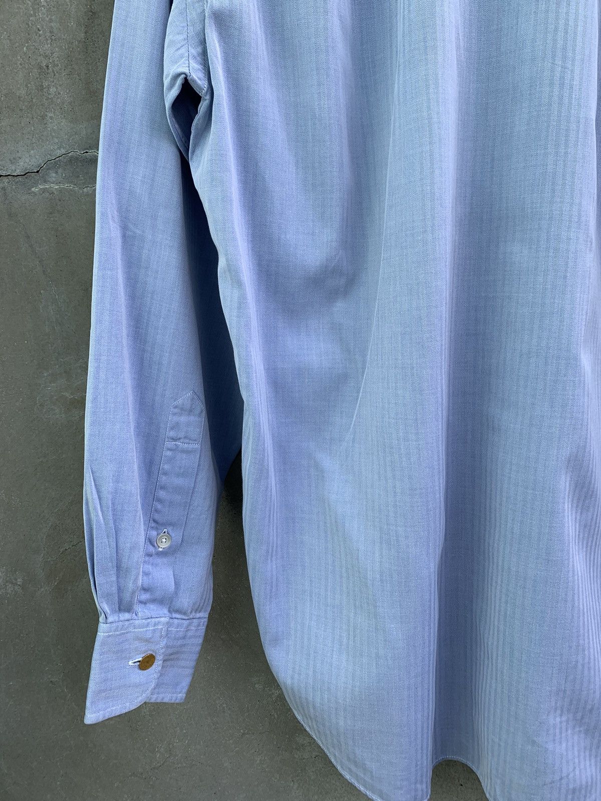 Hermes Striped Business Shirt Size US M / EU 48-50 / 2 - 6 Thumbnail