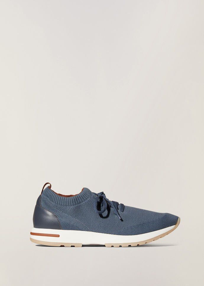 Loro Piana o1w1db10125 FAI1540 Lp Flexy Walk Sneakers in Navy Blue Size US 10 / EU 43 - 1 Thumbnail