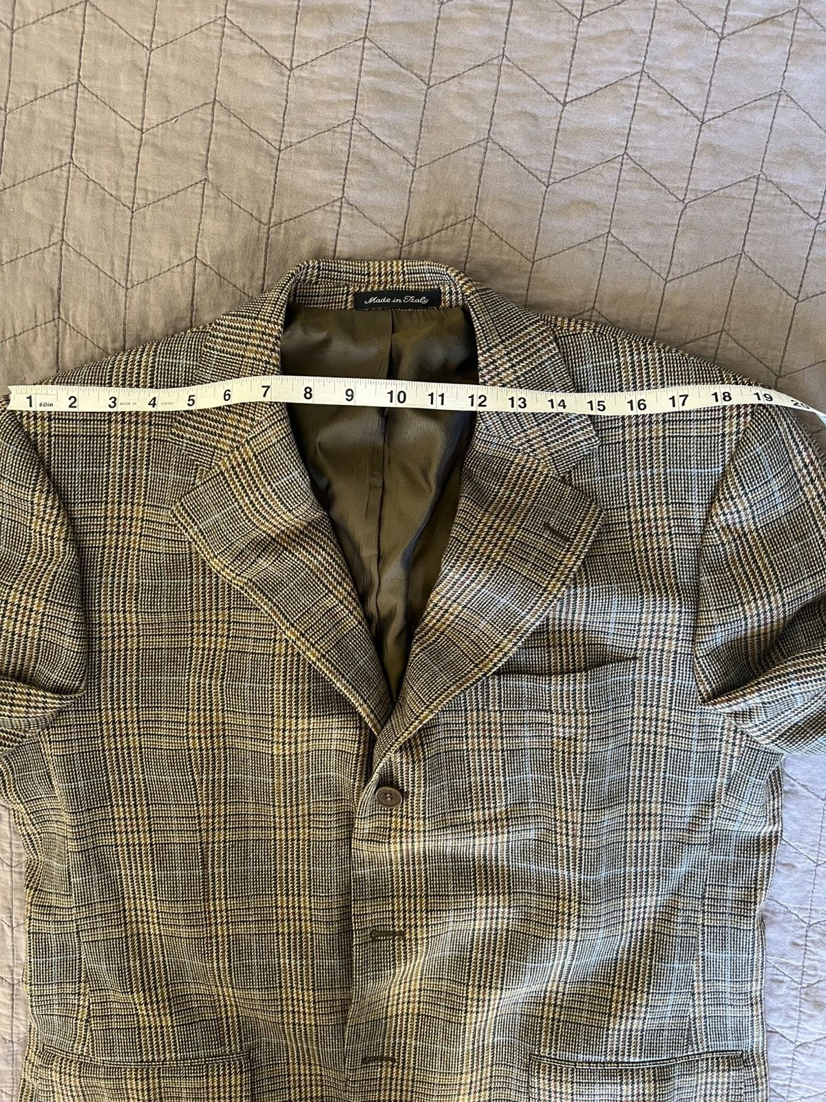 Faconnable Faconnable Men’s Wool/Cashmere Blazer 44R Size 44R - 9 Thumbnail