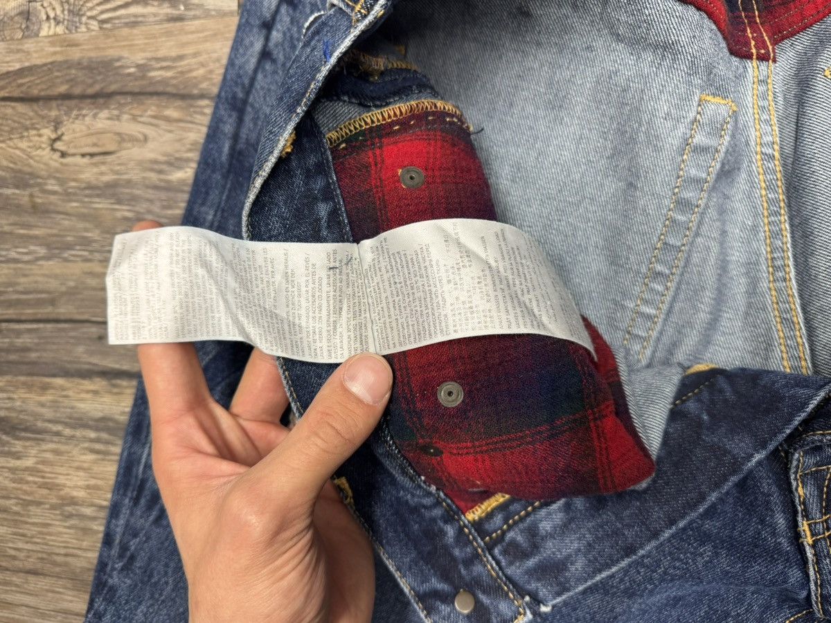 Maison Margiela × Pendleton Maison Margiela x Pendleton Yoke Detail Tapered Jeans Size US 29 - 8 Thumbnail