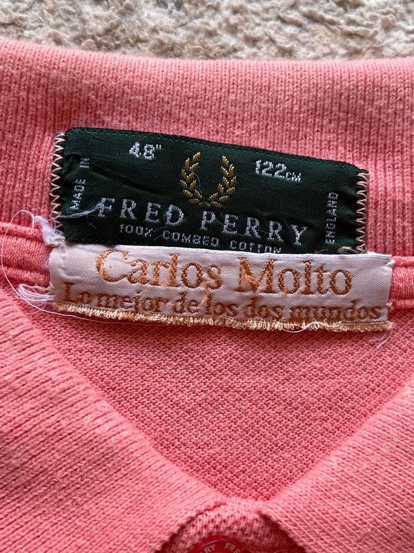 Fred Perry Fred Perry Vintage 80s 90s Polo Shirt Sz 48 Rare Rose Size US M / EU 48-50 / 2 - 5 Thumbnail