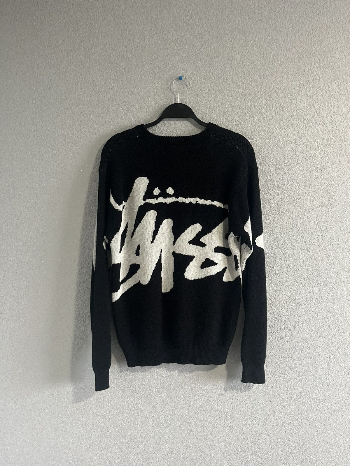 Stussy Stussy Logo Sweater Size US M / EU 48-50 / 2 - 2 Thumbnail