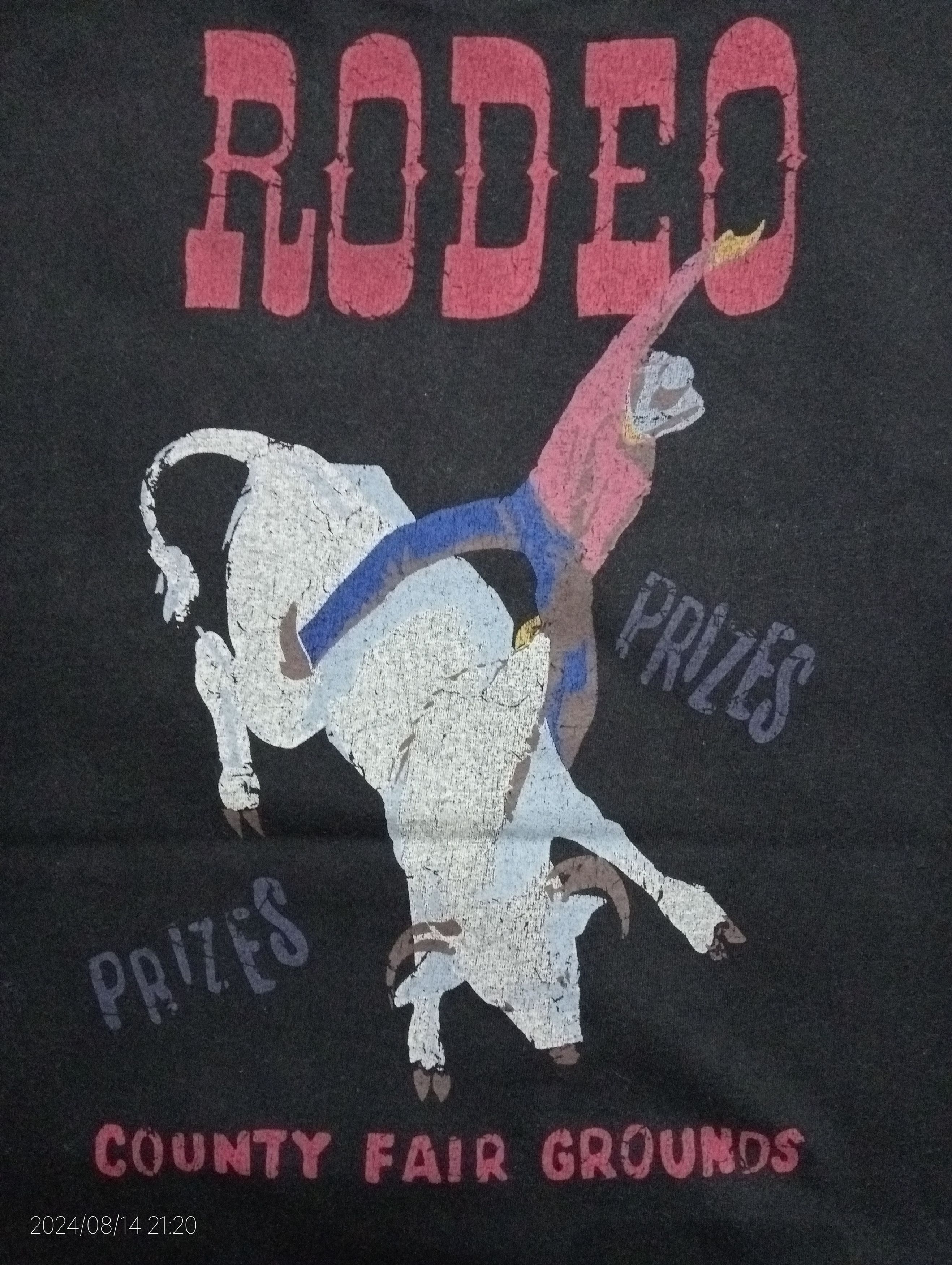 Levi's Vintage Levis Rodeo Country Fair Grounds Long Sleeve Tshirt Size US XL / EU 56 / 4 - 3 Thumbnail