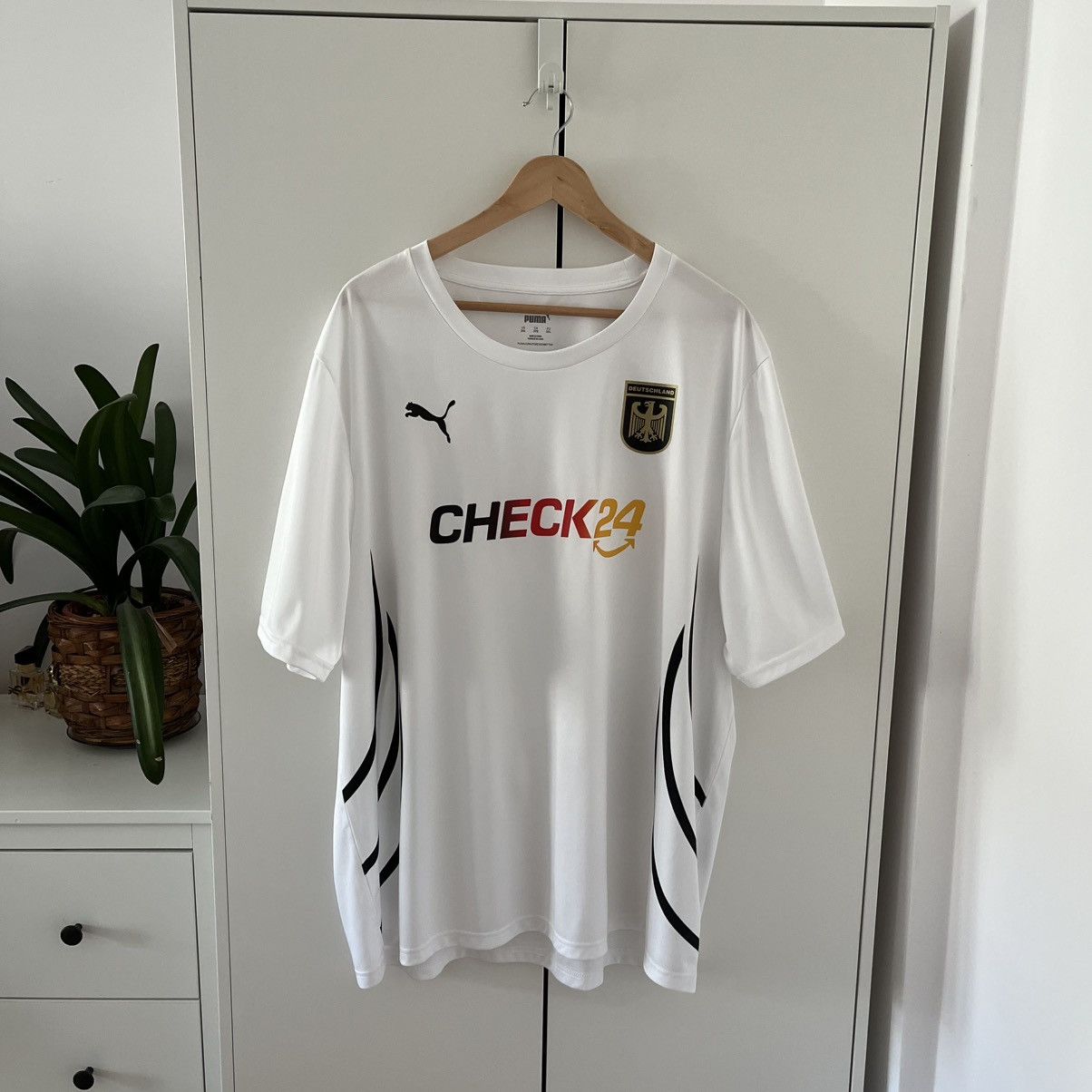 Puma Puma Deutschland White Football Jersey Blokecore Size US XXL / EU 58 / 5 - 1 Thumbnail