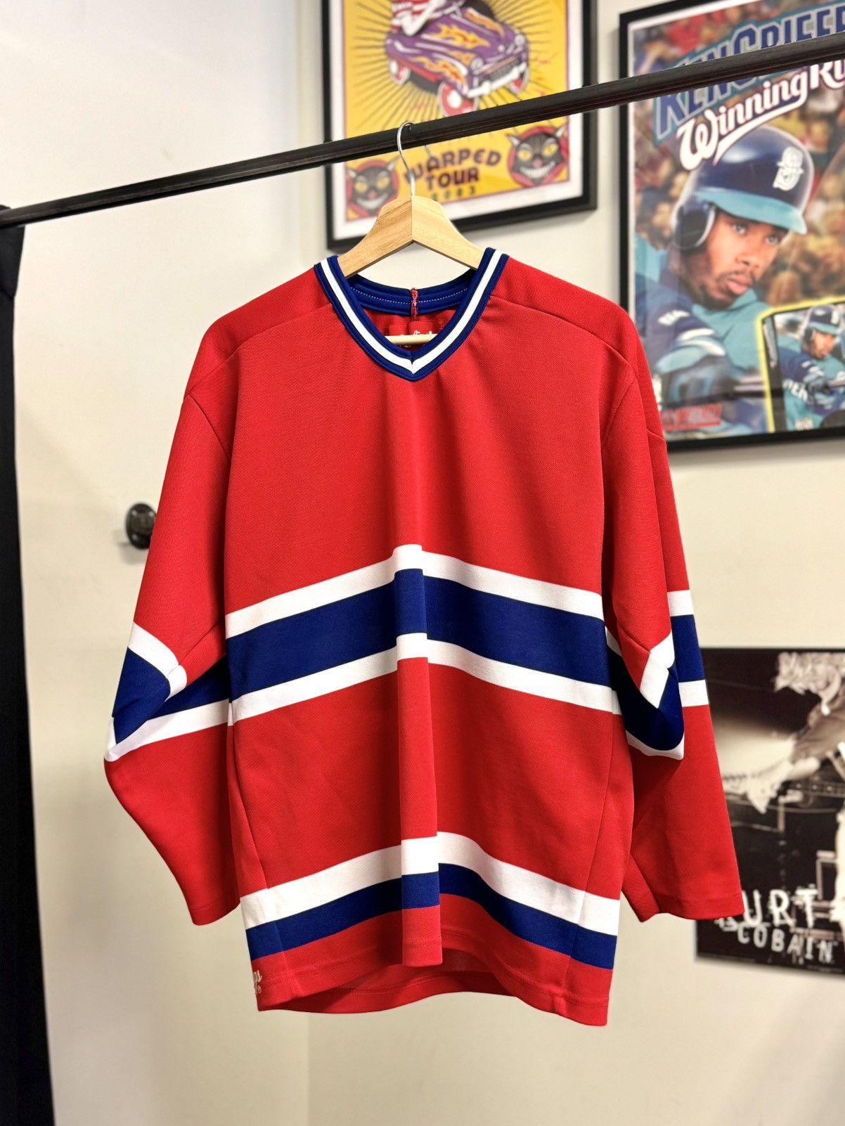 NHL 1970s Rawlings Montreal Canadiens Hockey Jersey Size US M / EU 48-50 / 2 - 1 Thumbnail