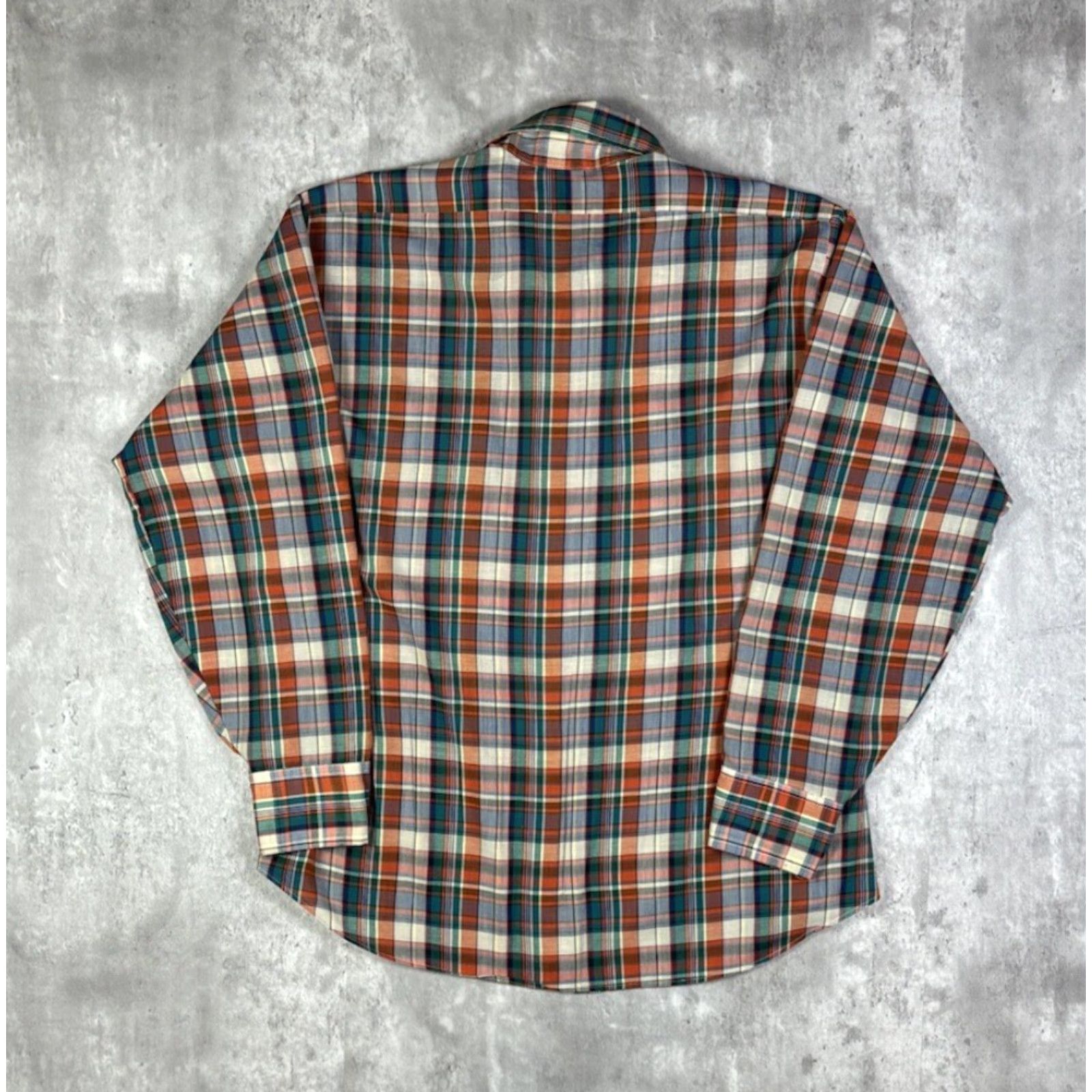 Levi's VINTAGE Levi's Button-Down Plaid Shirt XL Men Long Sleeve Cotton Blue Red 90s Western Retro Casual Size US XL / EU 56 / 4 - 7 Thumbnail