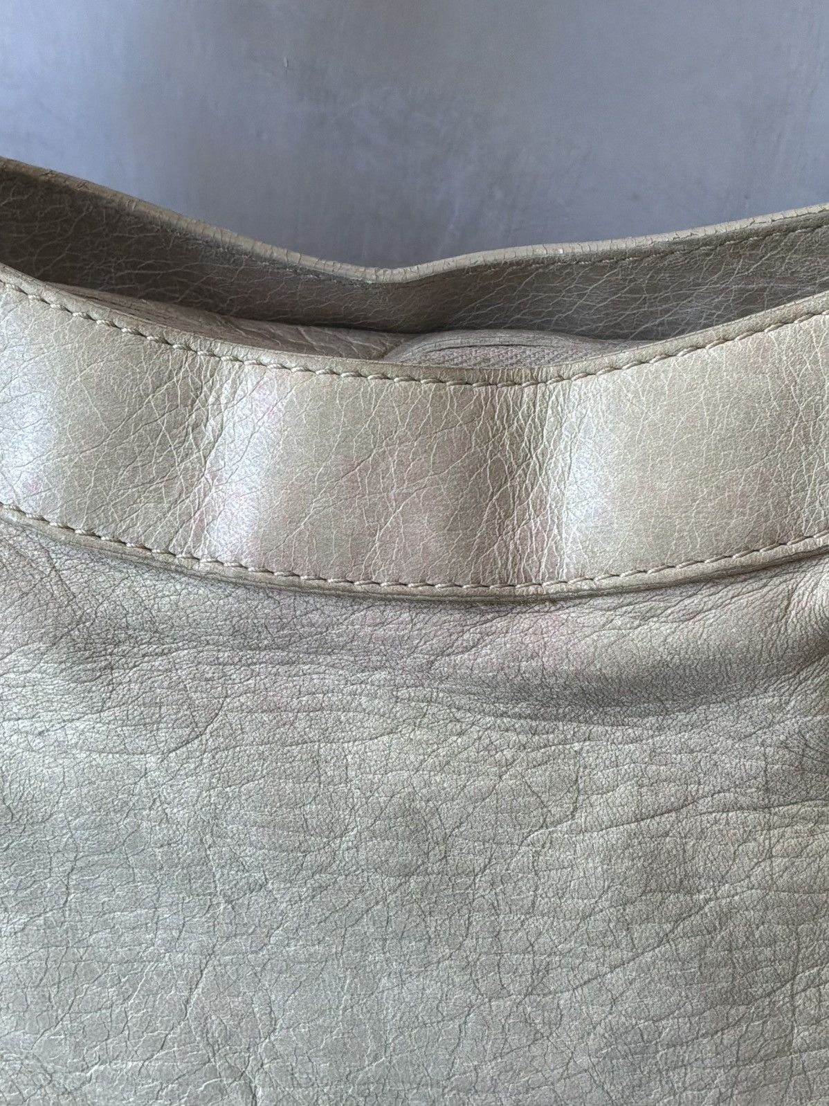 Balenciaga Balenciaga - Le First - Beige Lambskin Bag Size ONE SIZE - 17 Thumbnail
