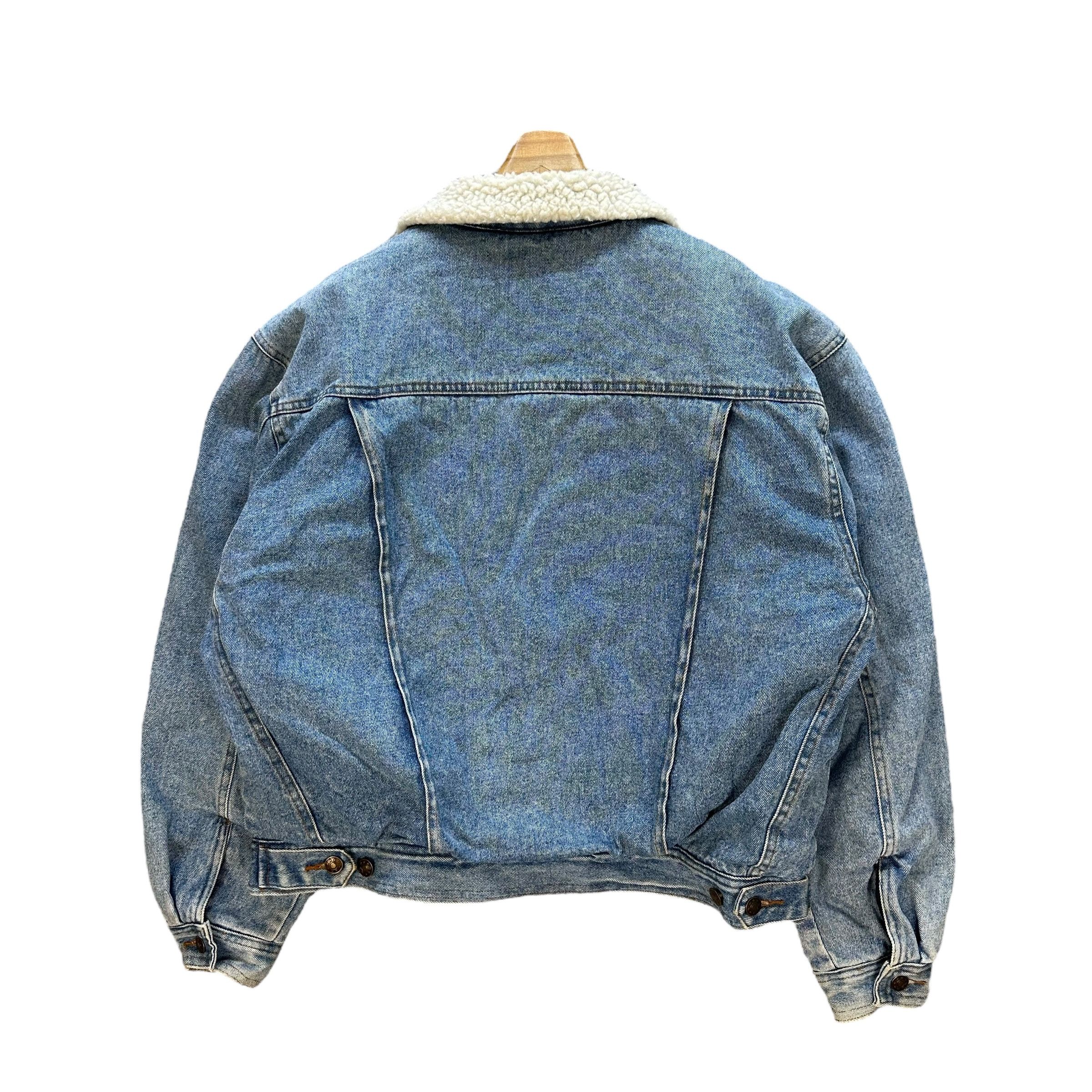 Vintage Vintage TURNING POINT Sherpa Denim Jacket #A60-1386 Size US M / EU 48-50 / 2 - 11 Thumbnail