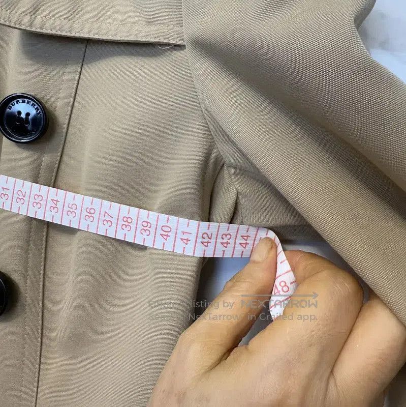 Burberry Burberry Khaki Cotton Trench Coat for Women. Size S / US 4 / IT 40 - 6 Thumbnail