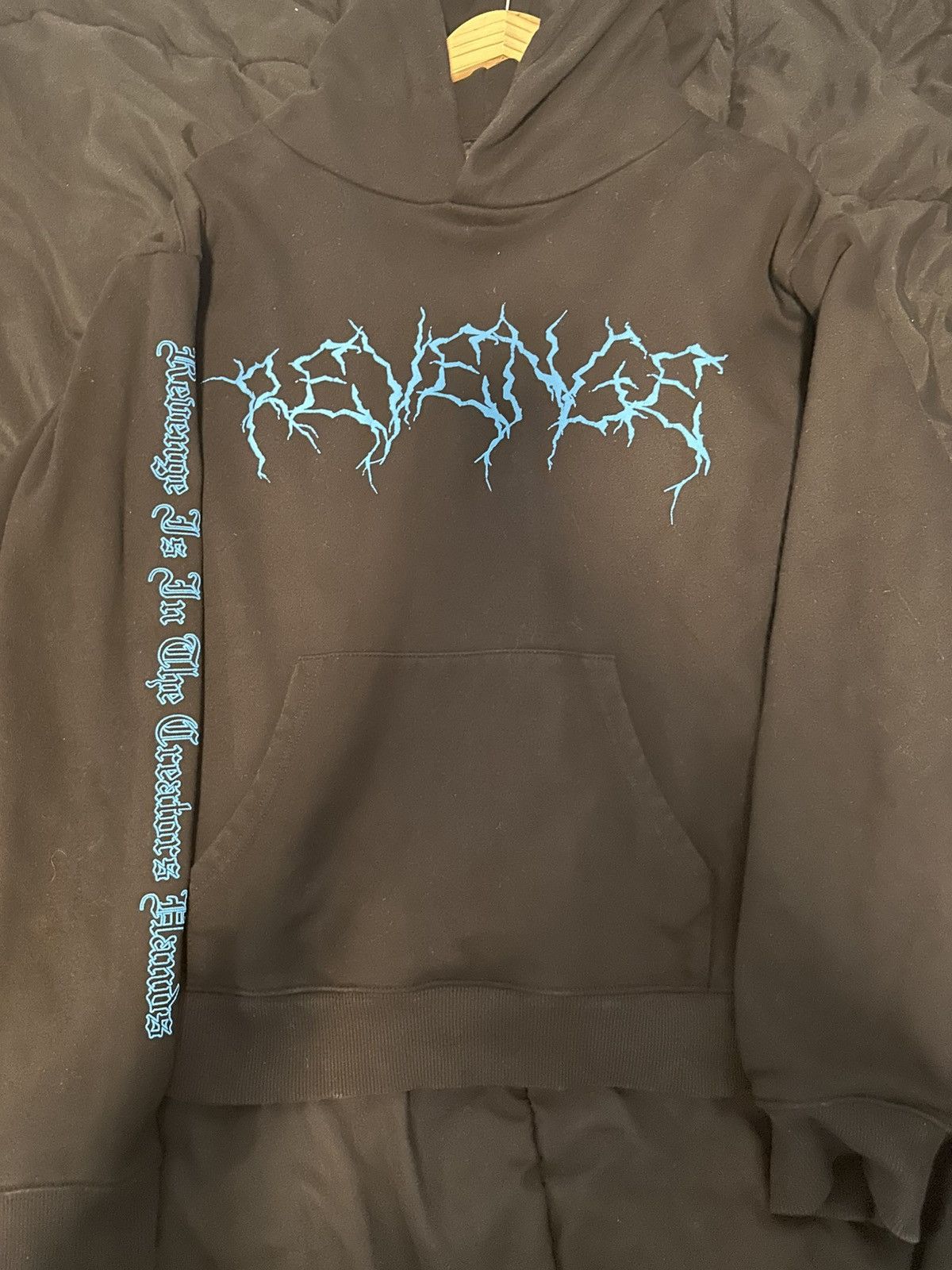 Revenge Revenge XXXTentacion Blue Lightning Kill Hoodie Size US M / EU 48-50 / 2 - 3 Thumbnail