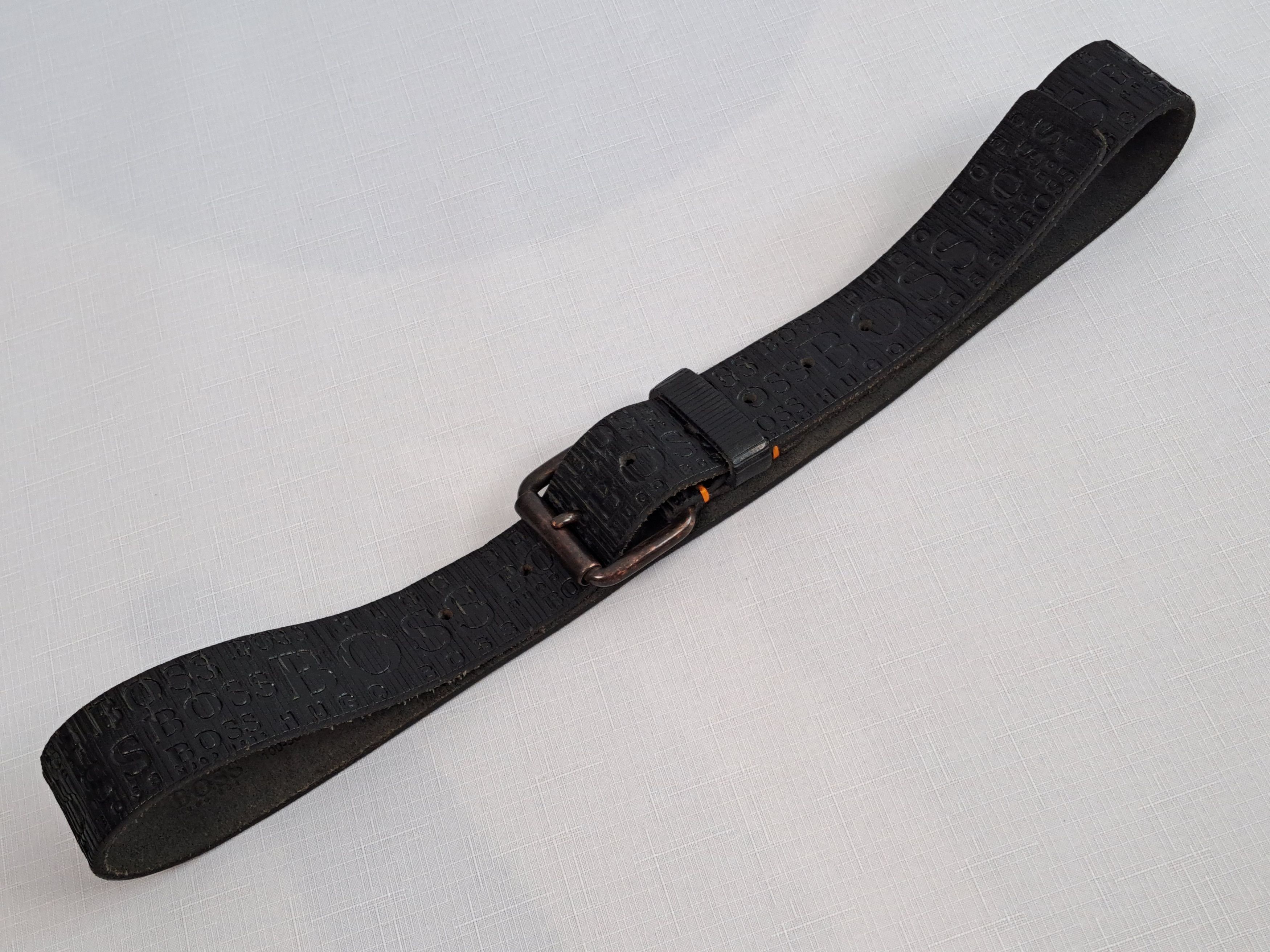 Hugo Boss HUGO BOSS calf leather belt. Handmade in Italy Size ONE SIZE - 6 Thumbnail