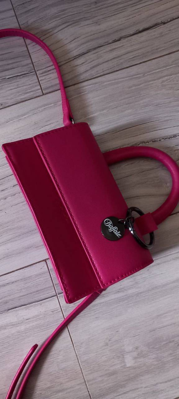 Buffalo London BUFFALO Muse Clap01 Crossbody Bag M Hot Pink Size ONE SIZE - 1 Thumbnail