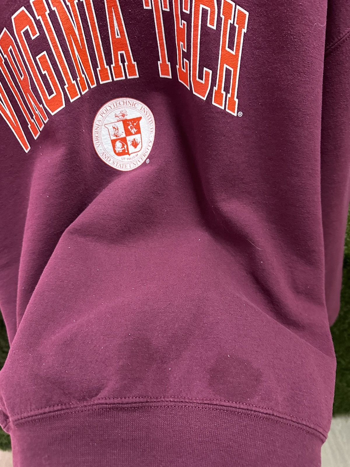 NCAA Vintage NCAA Virginia Tech Collegiate Spellout Crewneck Size US XL / EU 56 / 4 - 5 Thumbnail