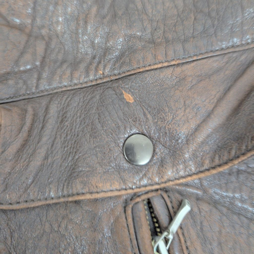 Vintage Vintage StratoJac Leather Bomber Style Jacket Size US L / EU 52-54 / 3 - 8 Thumbnail