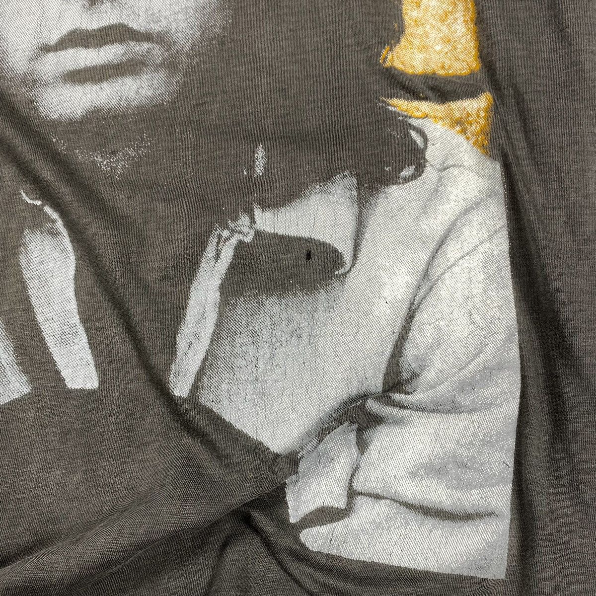 Band Tees Jim Morrison The Doors Distressed T-Shirt Vintage Size US M / EU 48-50 / 2 - 8 Thumbnail