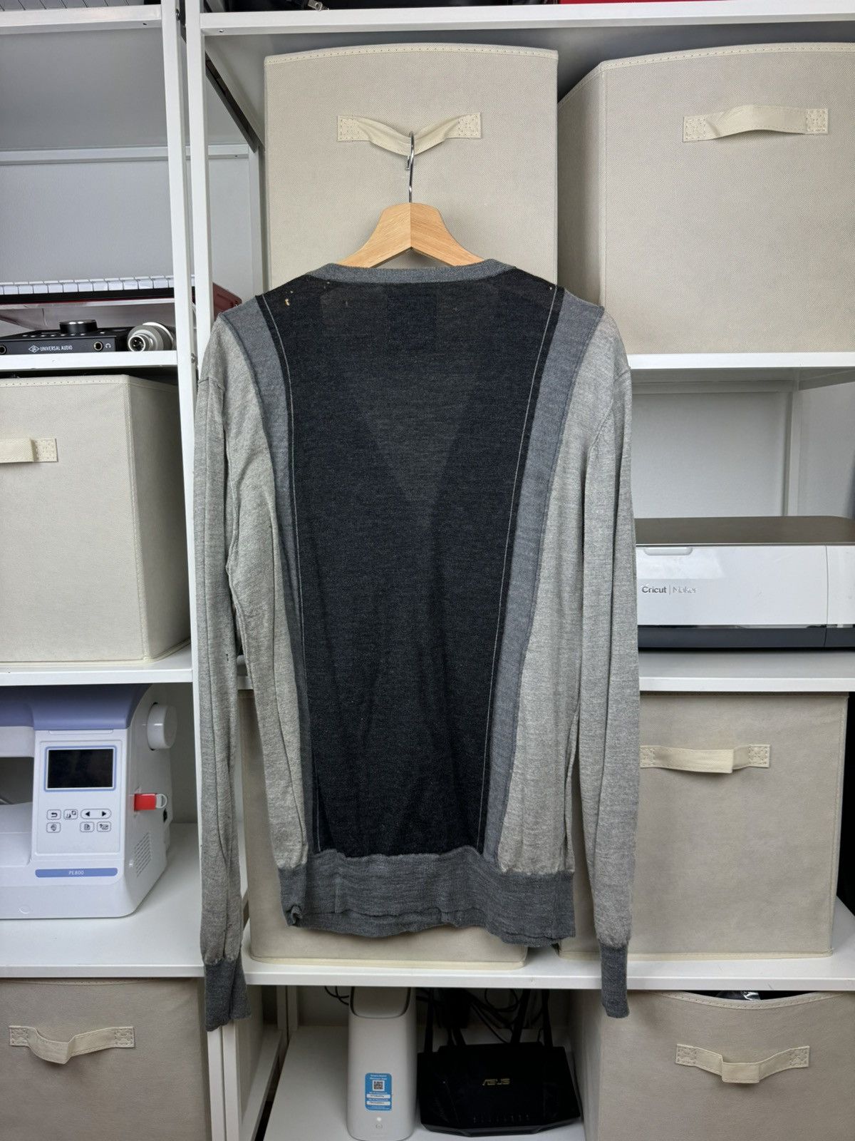 Allsaints All Saints Striped Cardigan Size US L / EU 52-54 / 3 - 2 Thumbnail