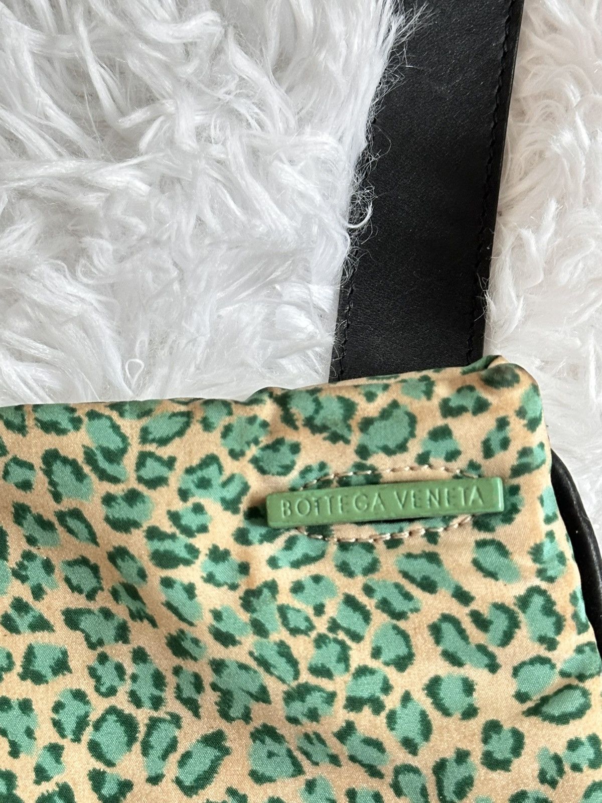 Bottega Veneta Vintage Bottega Veneta Leopard Nylon Shoulder Bag Size ONE SIZE - 3 Thumbnail