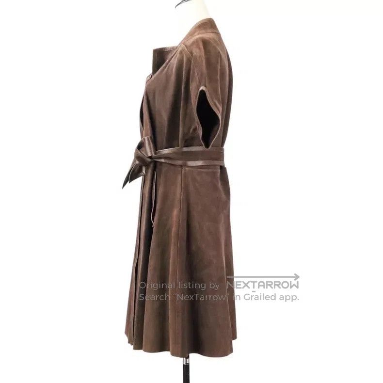 Hermes Hermes Sheepskin dress size 34 Size XXS / US 00 / IT 34 - 2 Thumbnail