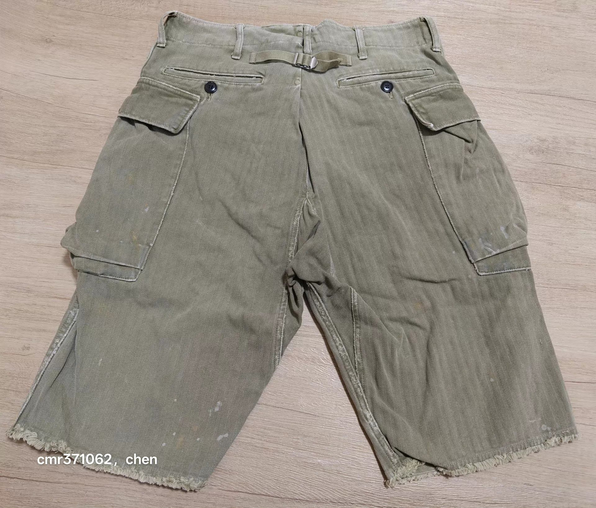 Visvim visvim 19AW Veterans Shorts Crash Olive Distressed Size US 30 / EU 46 - 6 Thumbnail
