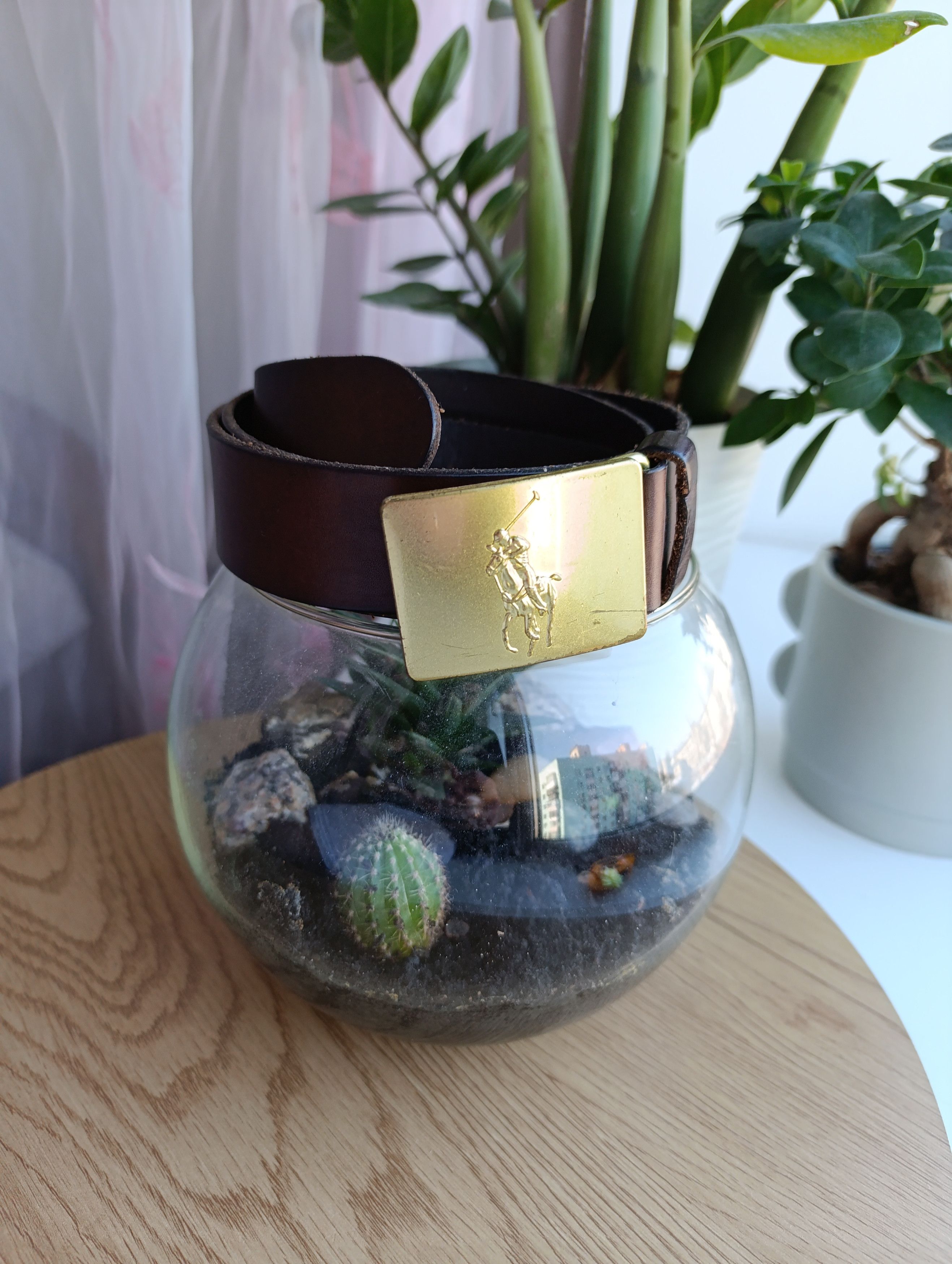 POLO RALPH LAUREN VINTAGE LEATHER BELT