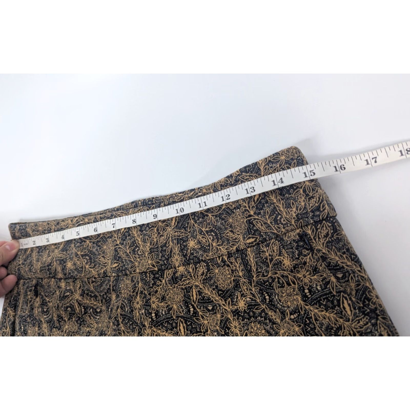 Soft Surroundings Soft Surroundings Pants Skinn y Ankle Small Floral Pull On Multicolor 90s? Size 28" / US 6 / IT 42 - 7 Thumbnail