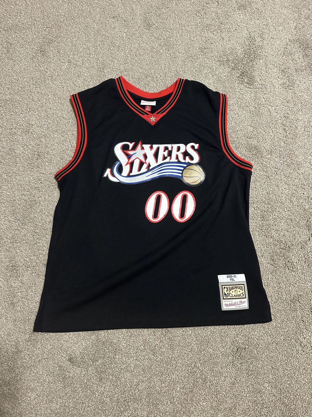 Mitchell & Ness YVL Philadelphia 76ers Jersey 2000-2001 Swingman Size US XL / EU 56 / 4 - 1 Thumbnail