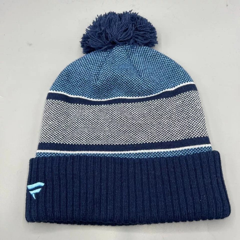 Other Tennessee Titans Hat Men Fanatics Cuffed Beanie Pom Pom Cap Size ONE SIZE - 2 Thumbnail