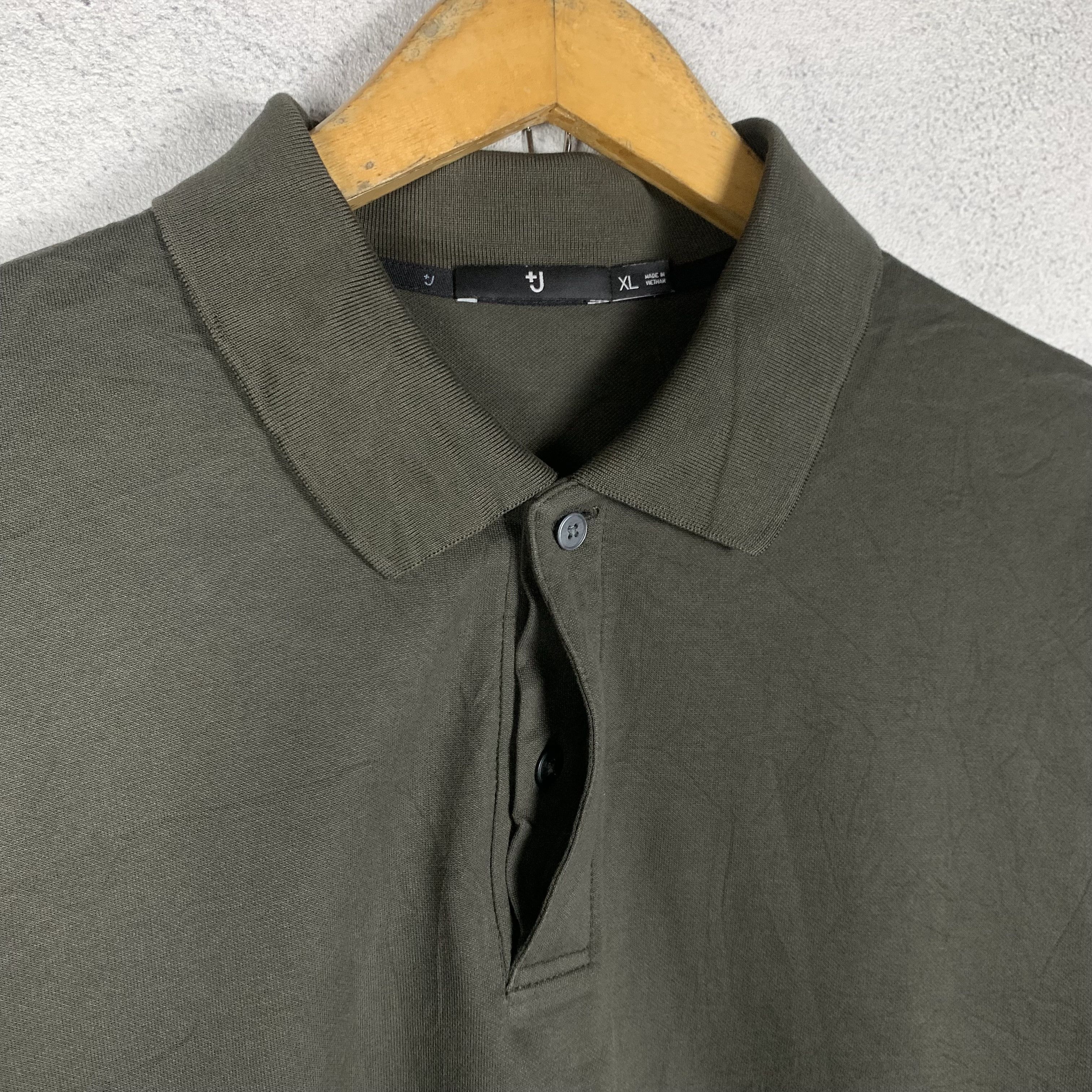Jil Sander × Uniqlo J+ Uniqlo Jil Sander Polo Shirt Size US XL / EU 56 / 4 - 3 Thumbnail