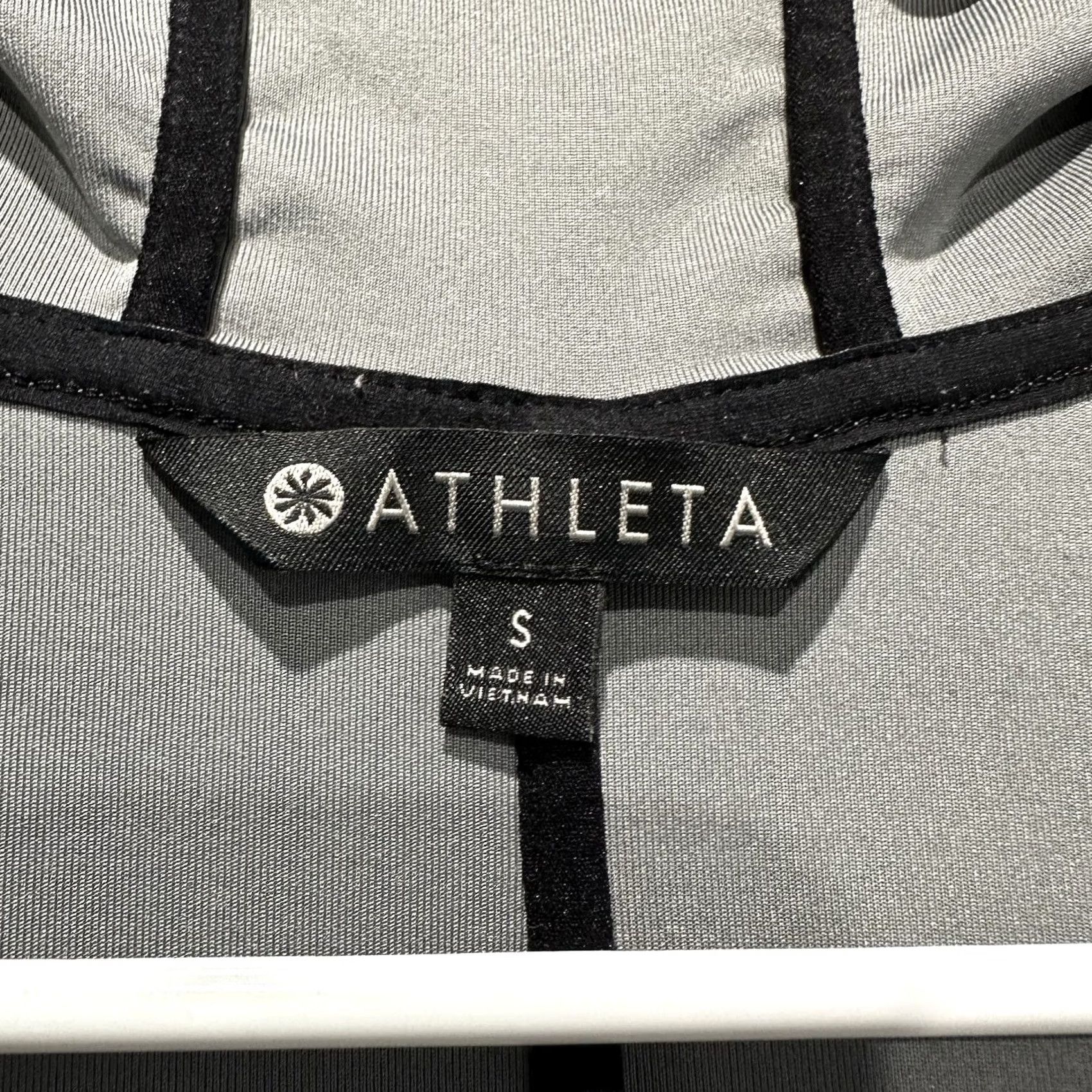 Athleta Athleta Modern Life Hoodie Jacket Womens Small Gray Full Zip Stretch 201222 EUC Size S / US 4 / IT 40 - 4 Thumbnail