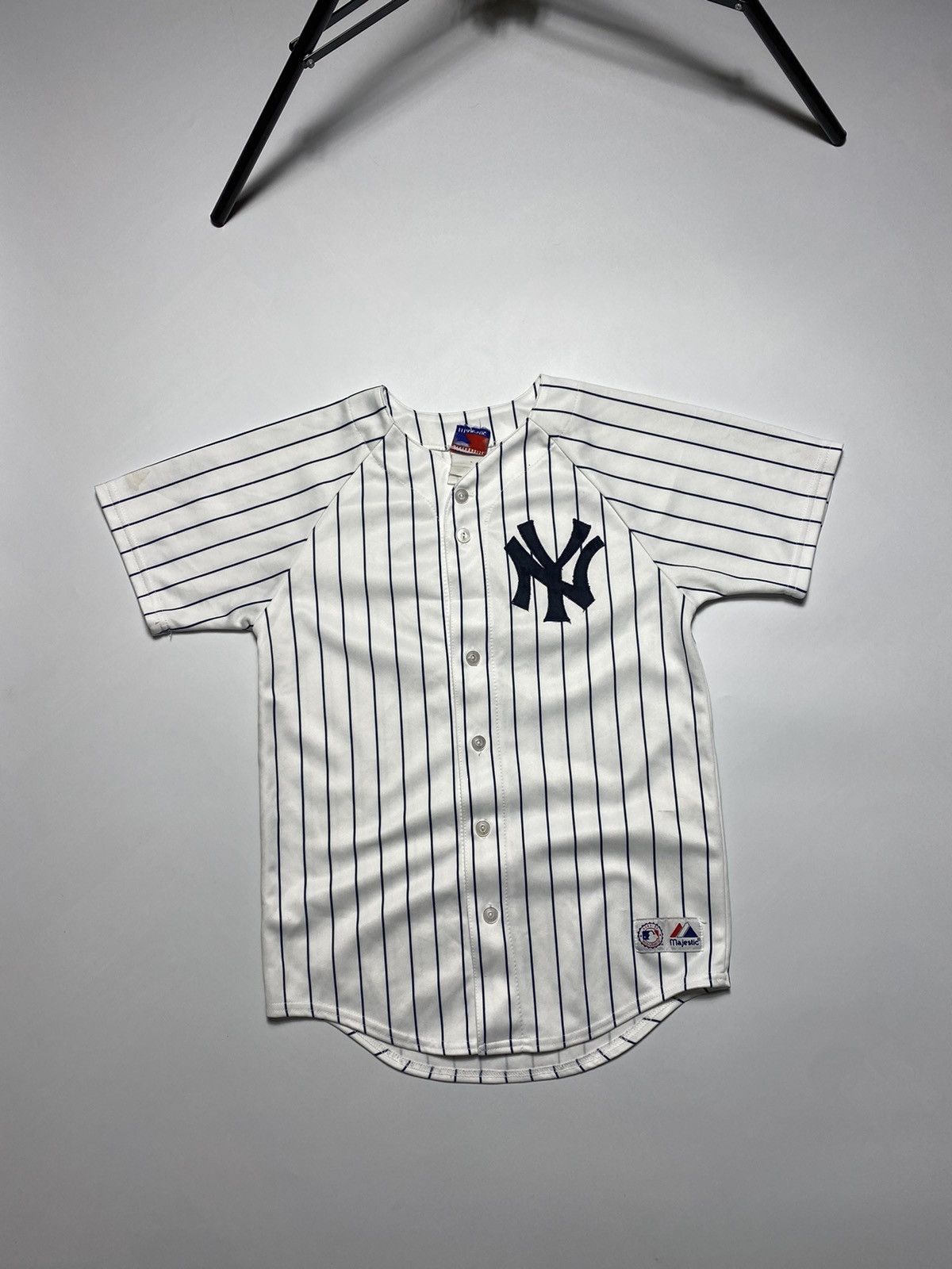 Majestic × New York Yankees × Vintage Vintage Majestic #42 Mariano Rivera Yankees Jersey Size US S / EU 44-46 / 1 - 1 Thumbnail
